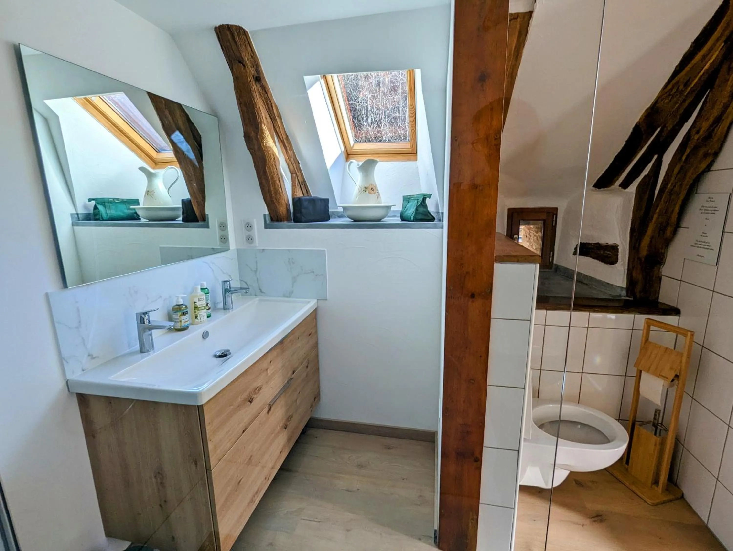 Bathroom in Chambres d'hôtes Le Lepadou-Bas