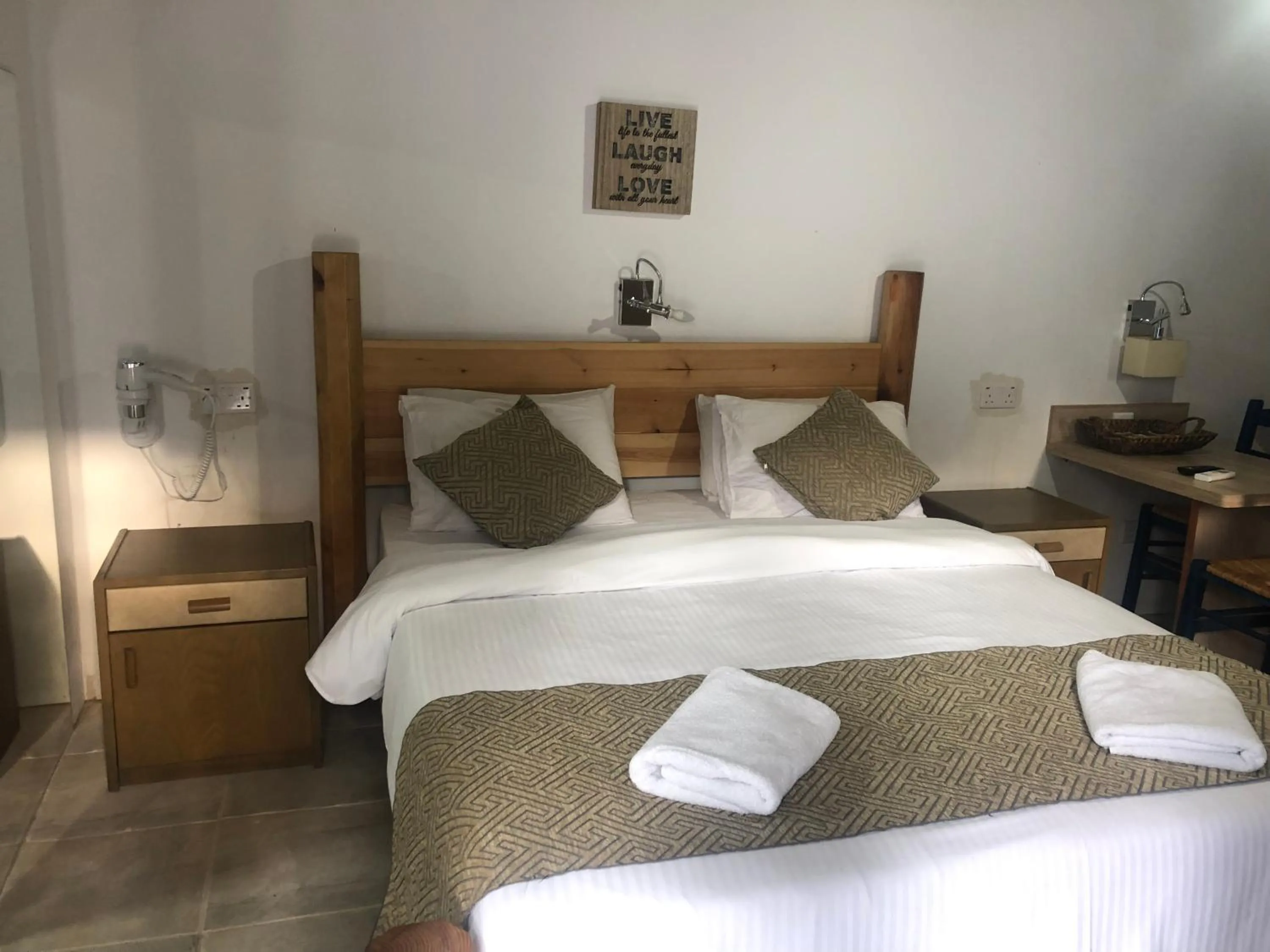 Bedroom in Lithos Studios