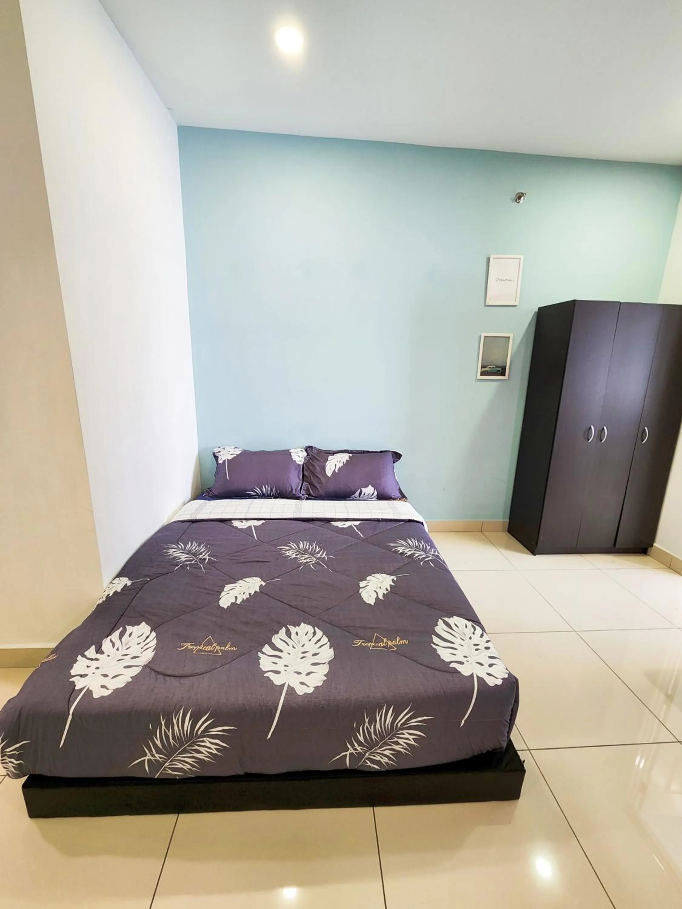 Bed in Mansion One by Sky Hive