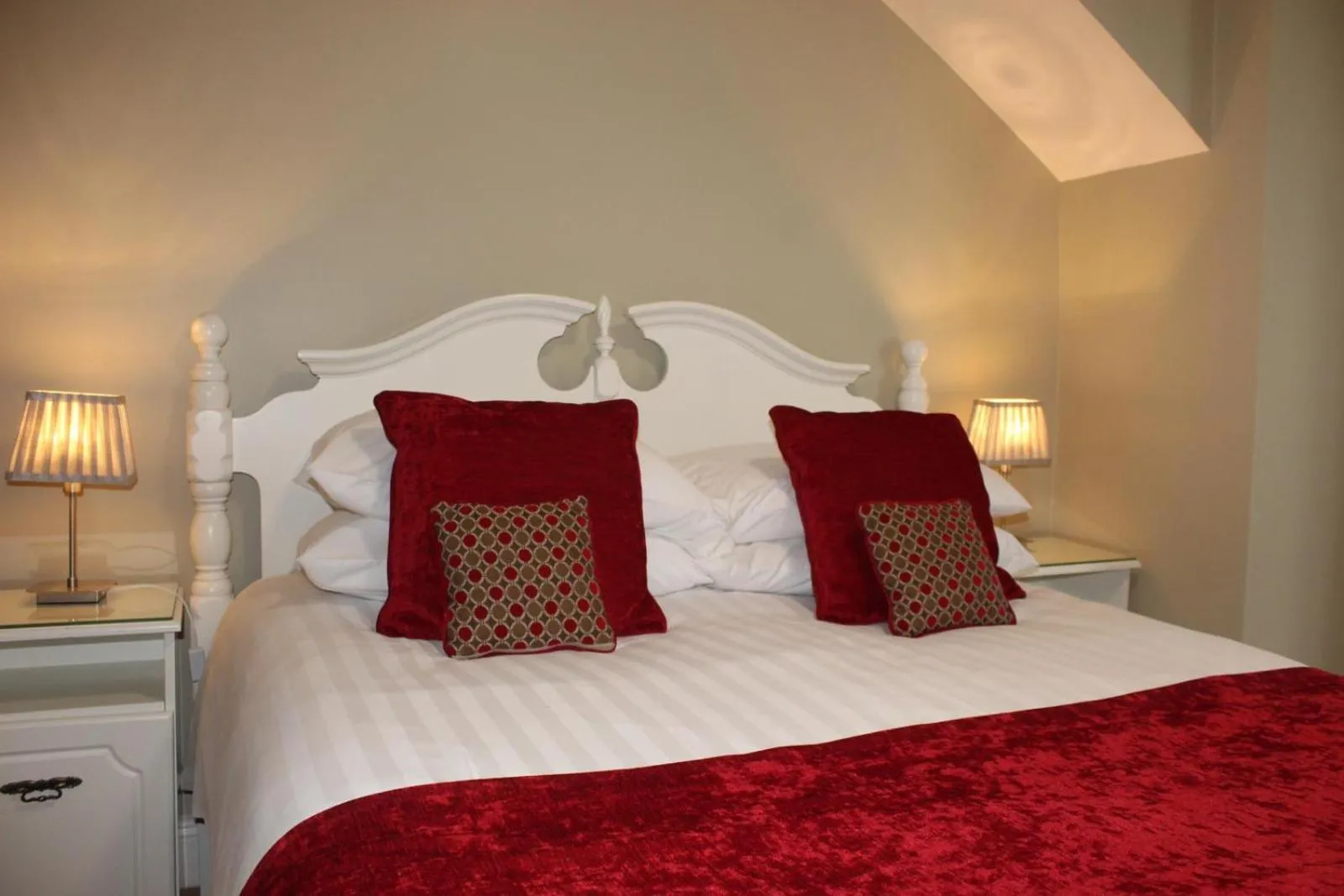 Bed in Aran View Country House and Lodge