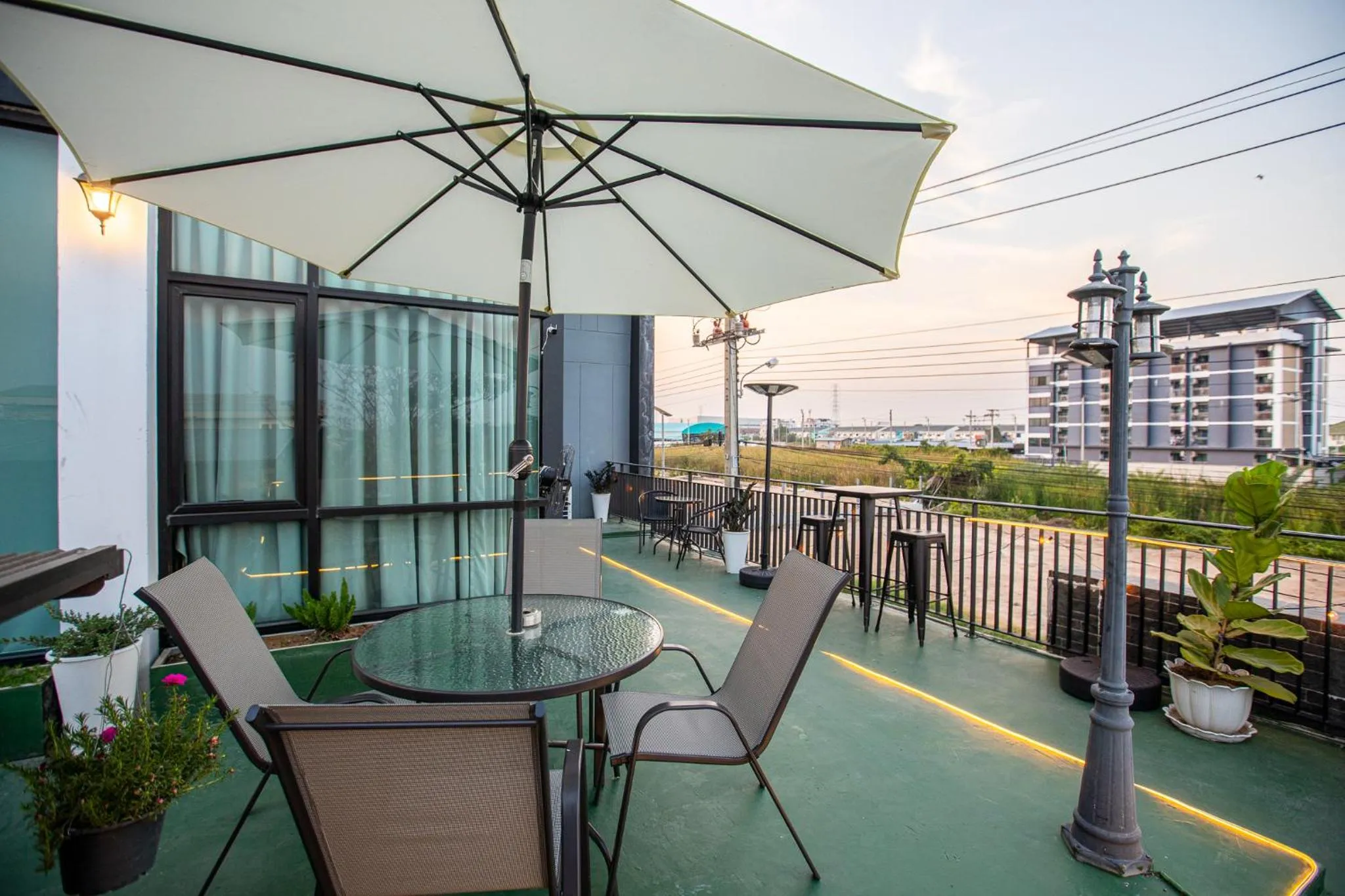 Balcony/Terrace in The Living Hotel SamutPrakan