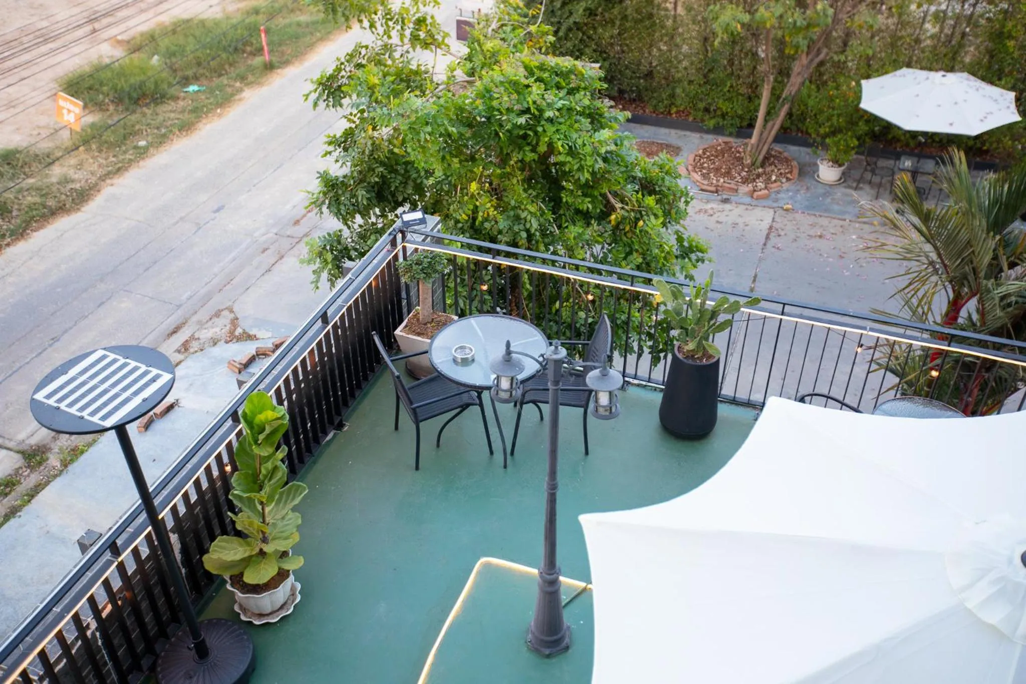 Balcony/Terrace in The Living Hotel SamutPrakan