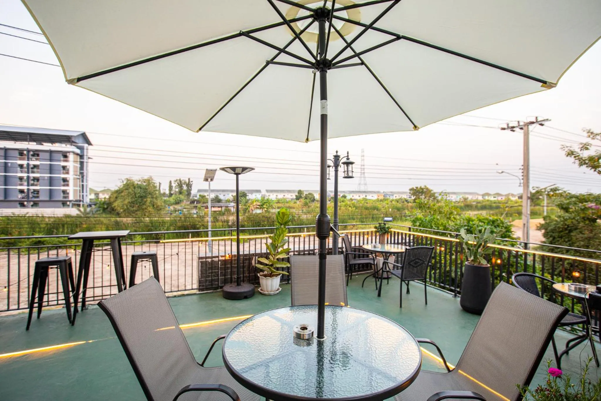 Balcony/Terrace in The Living Hotel SamutPrakan