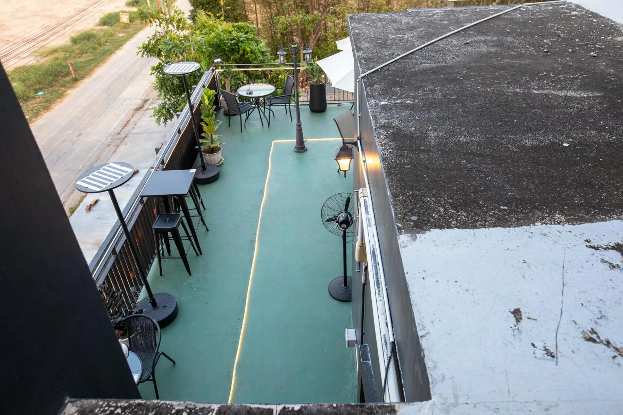 Balcony/Terrace in The Living Hotel SamutPrakan