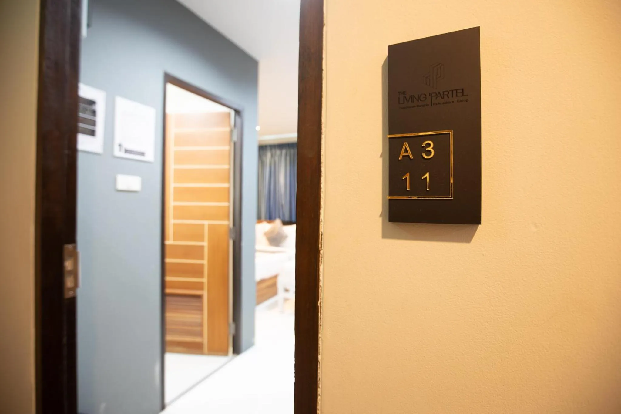 Logo/Certificate/Sign in The Living Hotel SamutPrakan