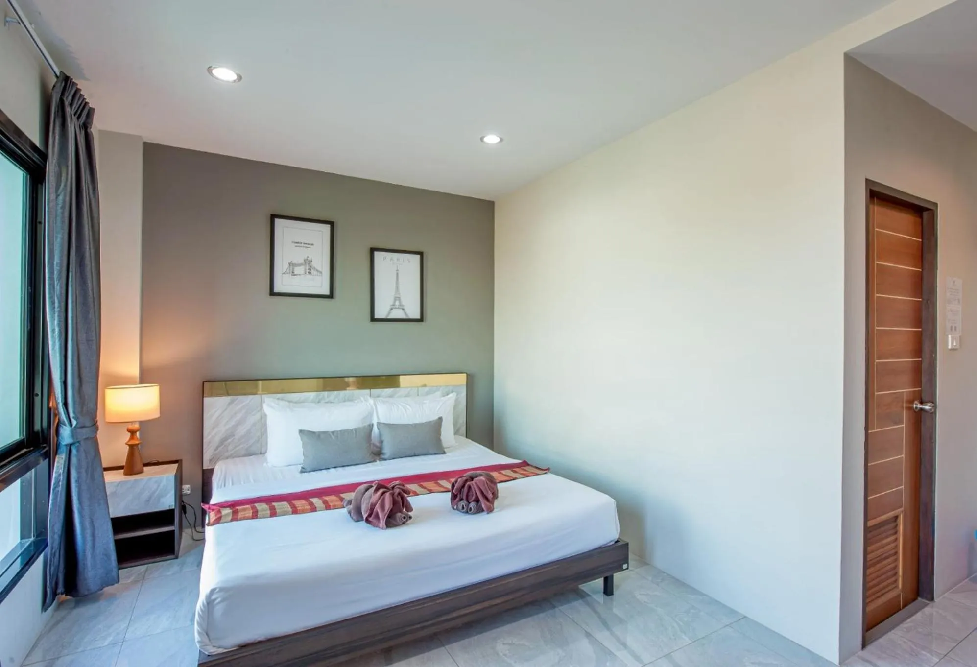 Bedroom, Bed in The Living Hotel SamutPrakan