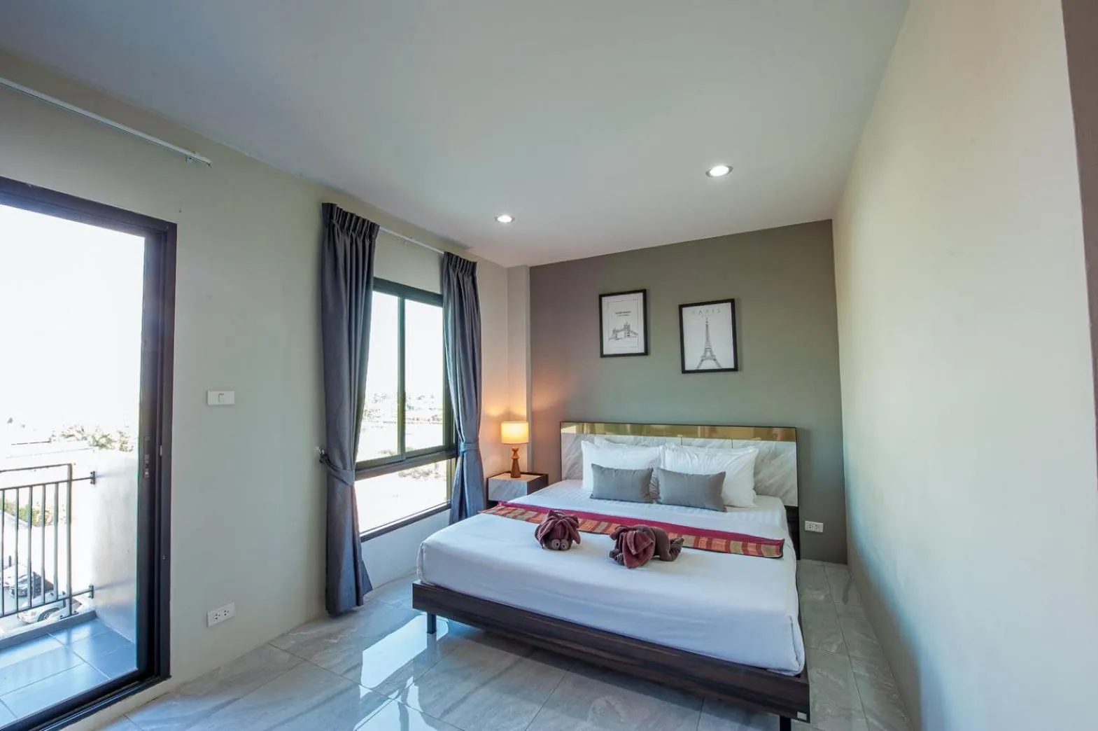 Bedroom, Bed in The Living Hotel SamutPrakan