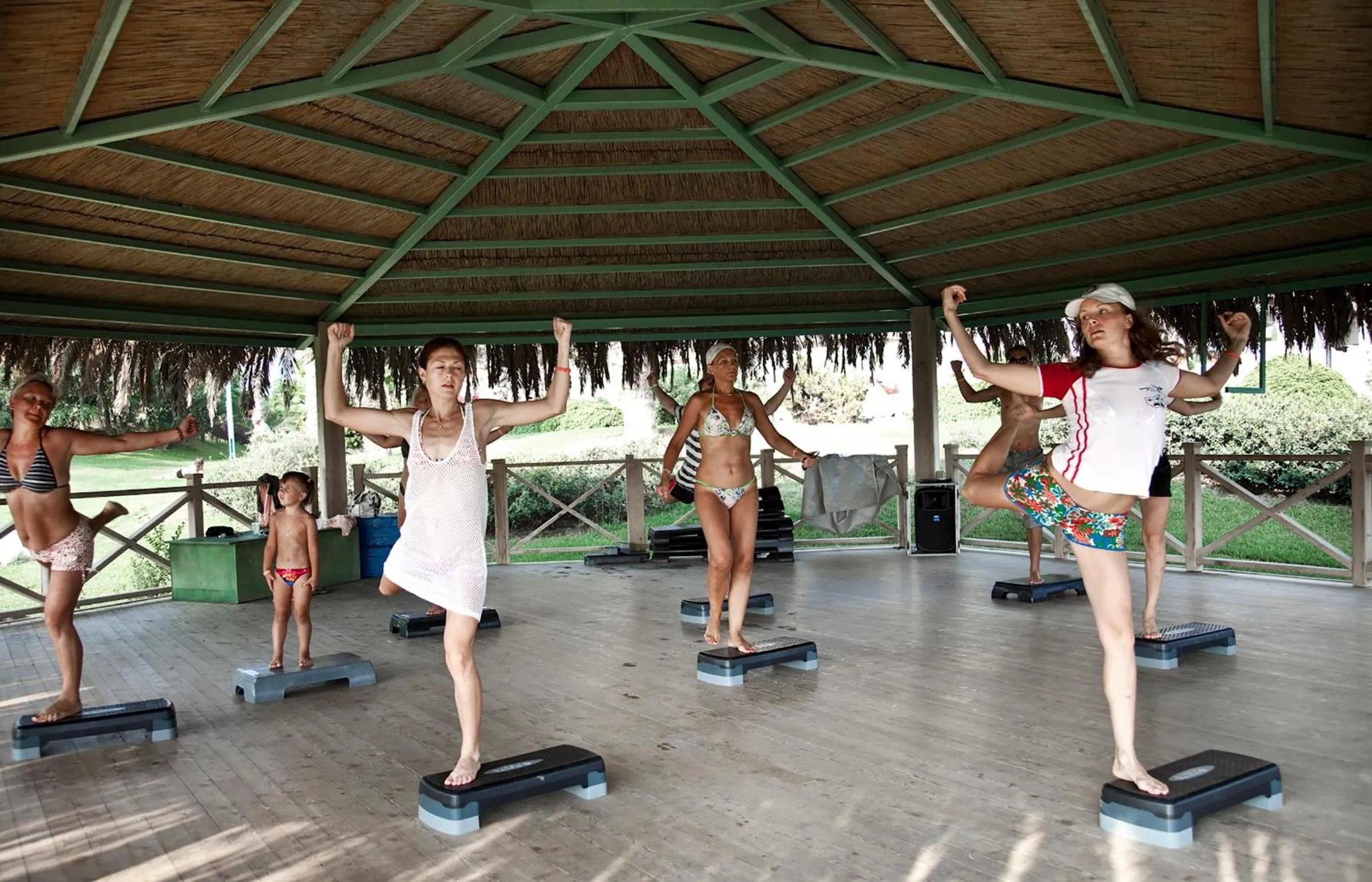 Fitness centre/facilities in Starlight Resort Hotel