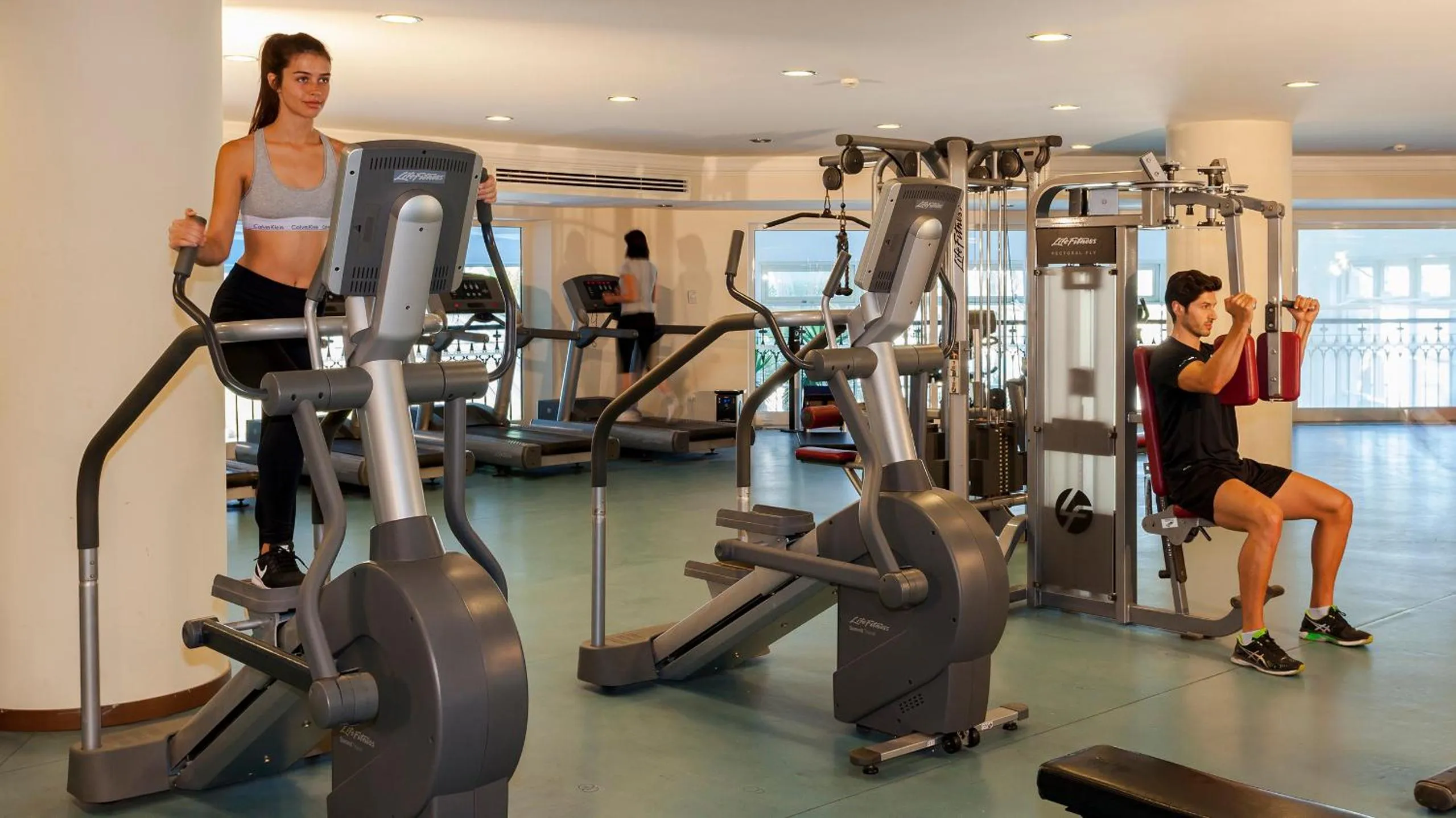 Fitness centre/facilities in Starlight Resort Hotel