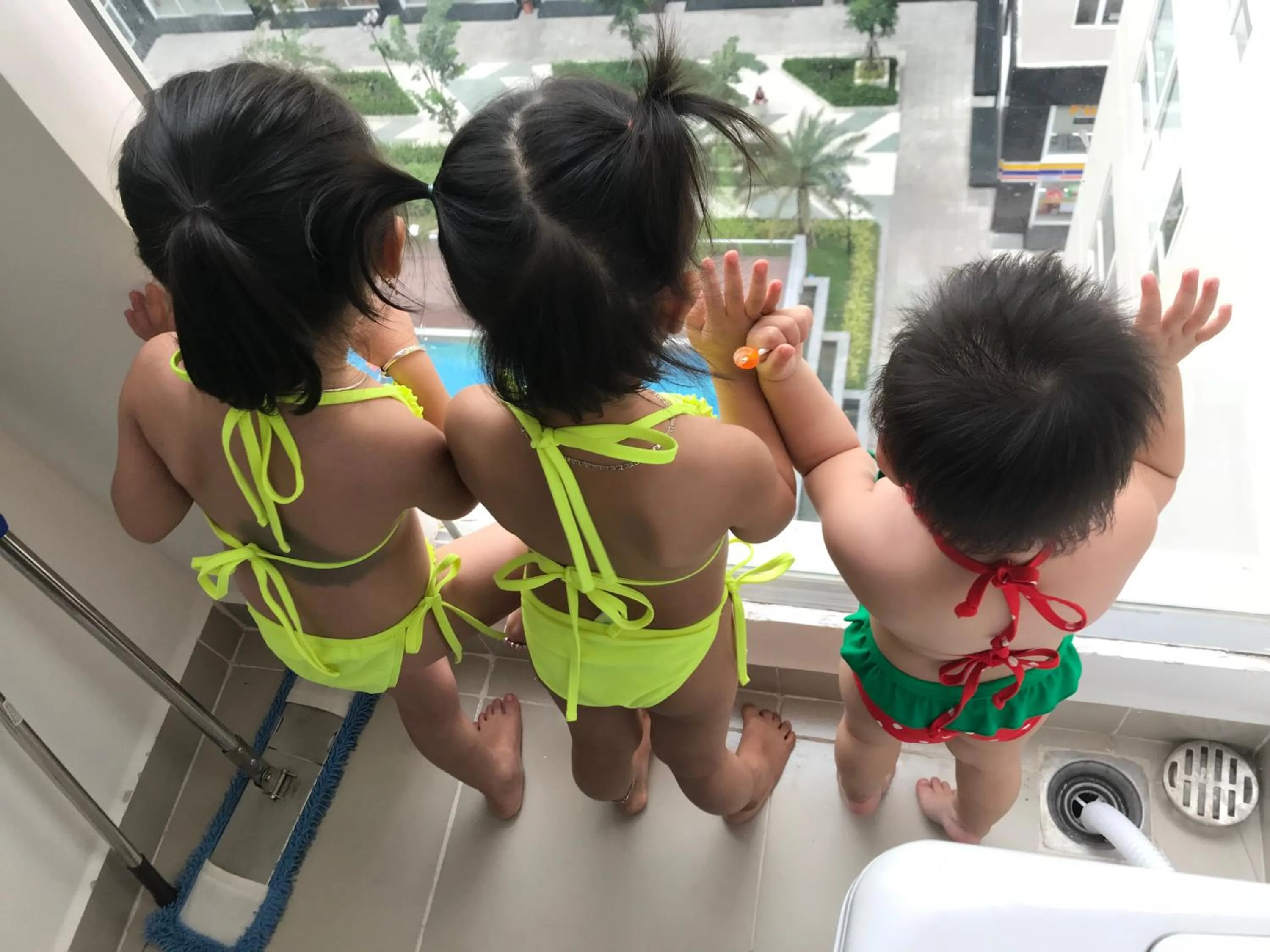 Bird's eye view in SKYHOMES - Tan Son Nhat Airport Homestay