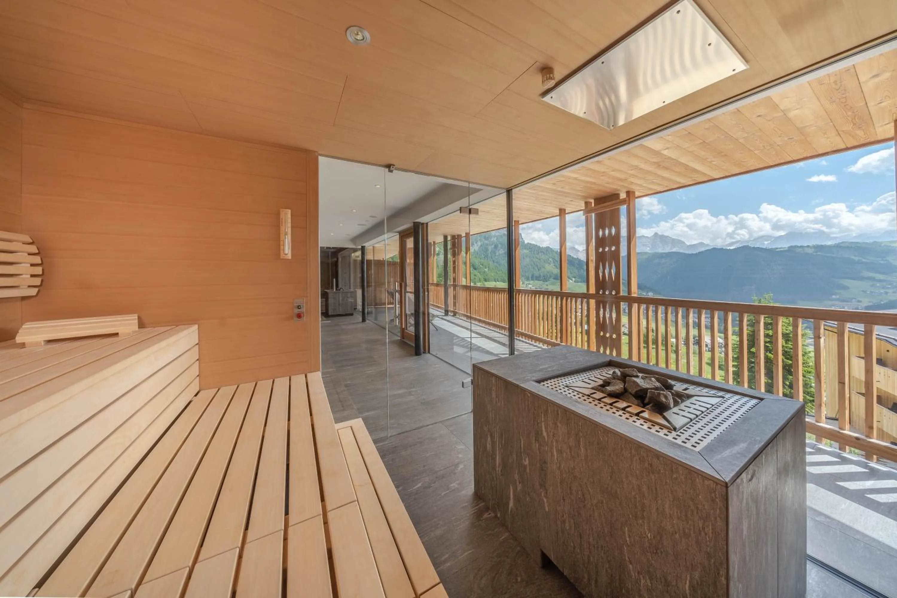 Sauna in Nature Hotel Delta