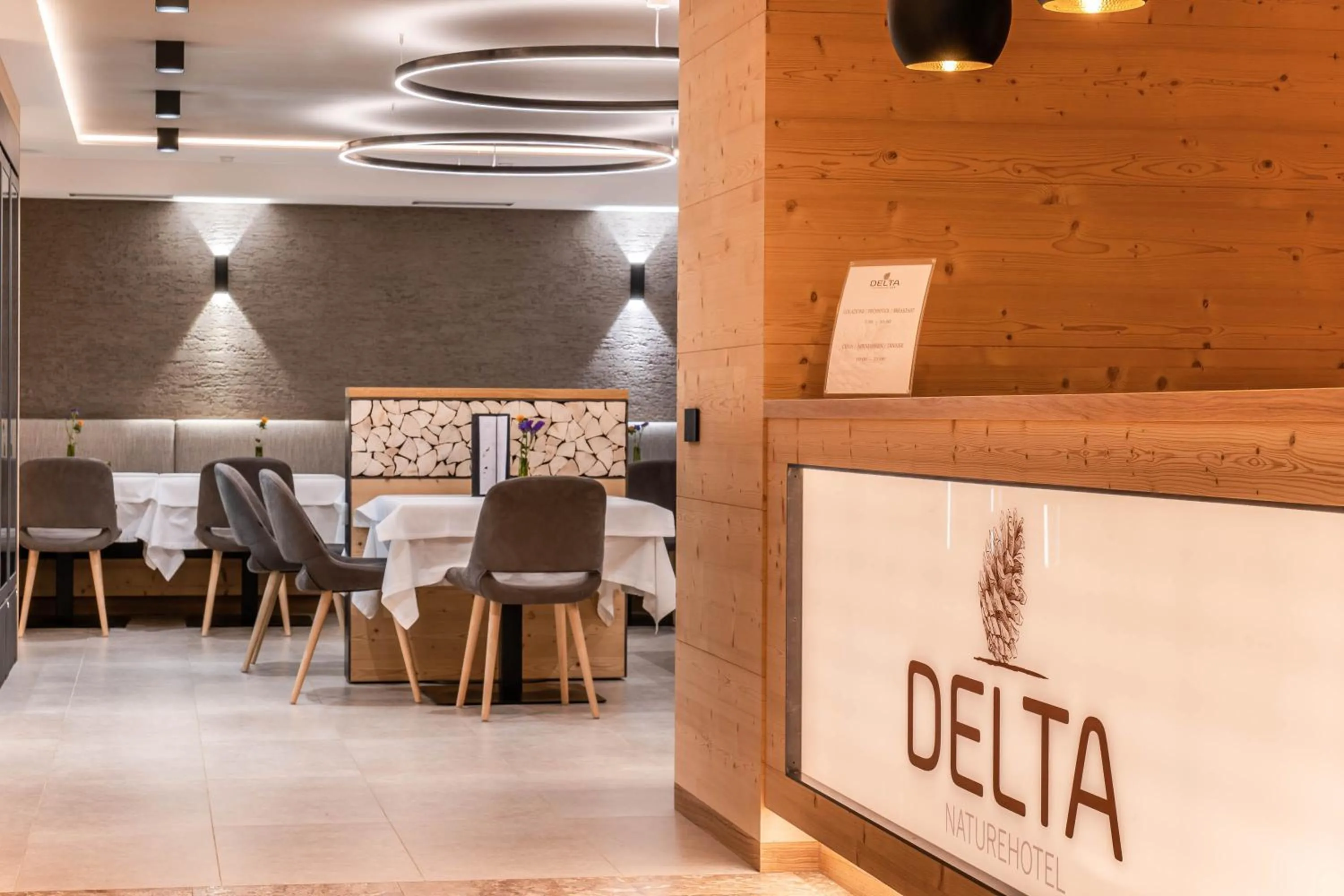 Property logo or sign in Nature Hotel Delta