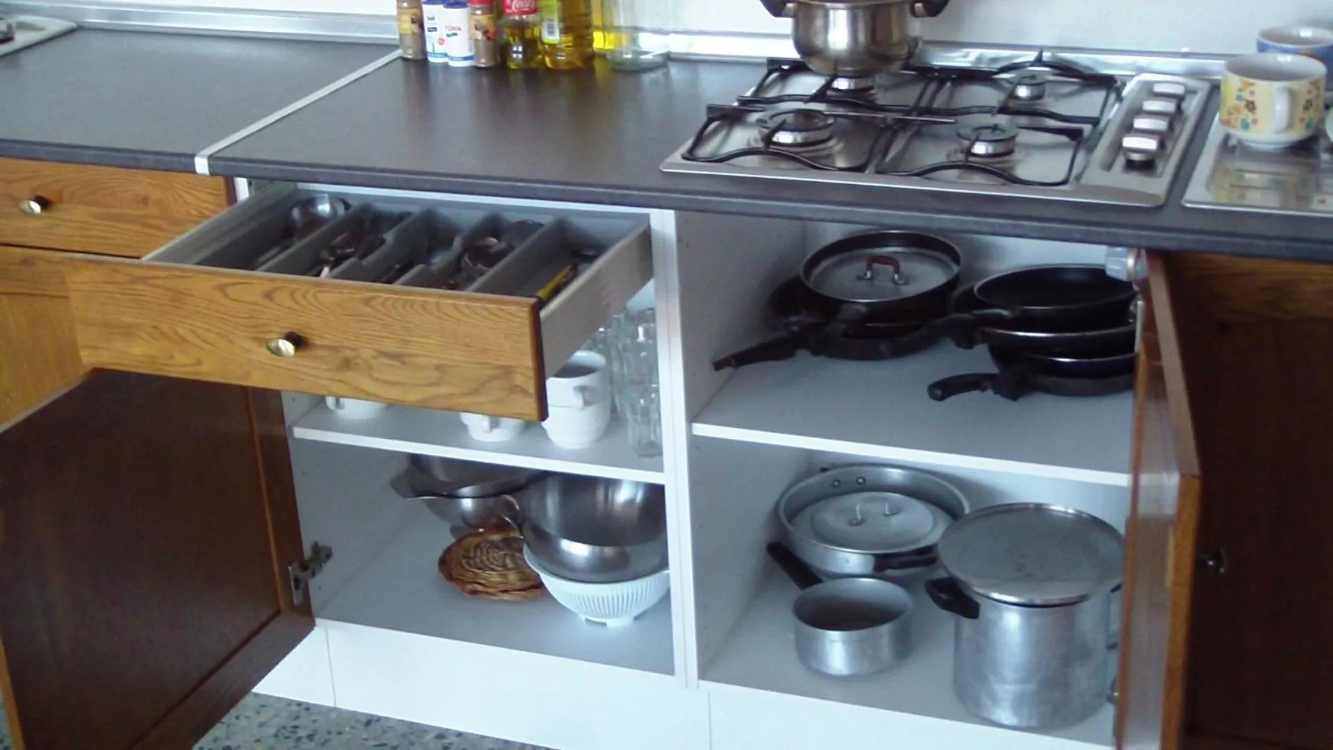 Kitchen or kitchenette in La Masia