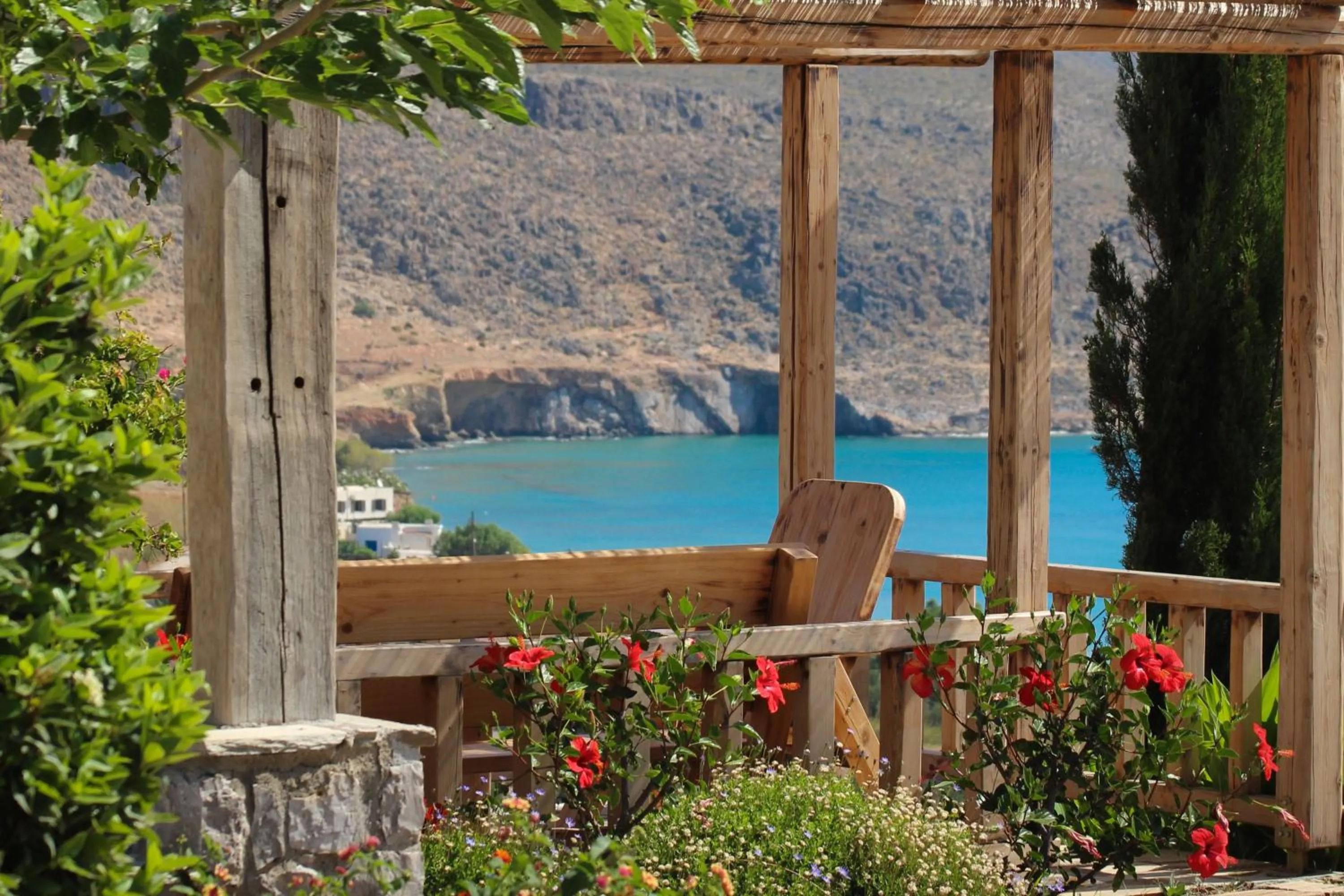 Balcony/Terrace in Terra Minoika Boutique Resort