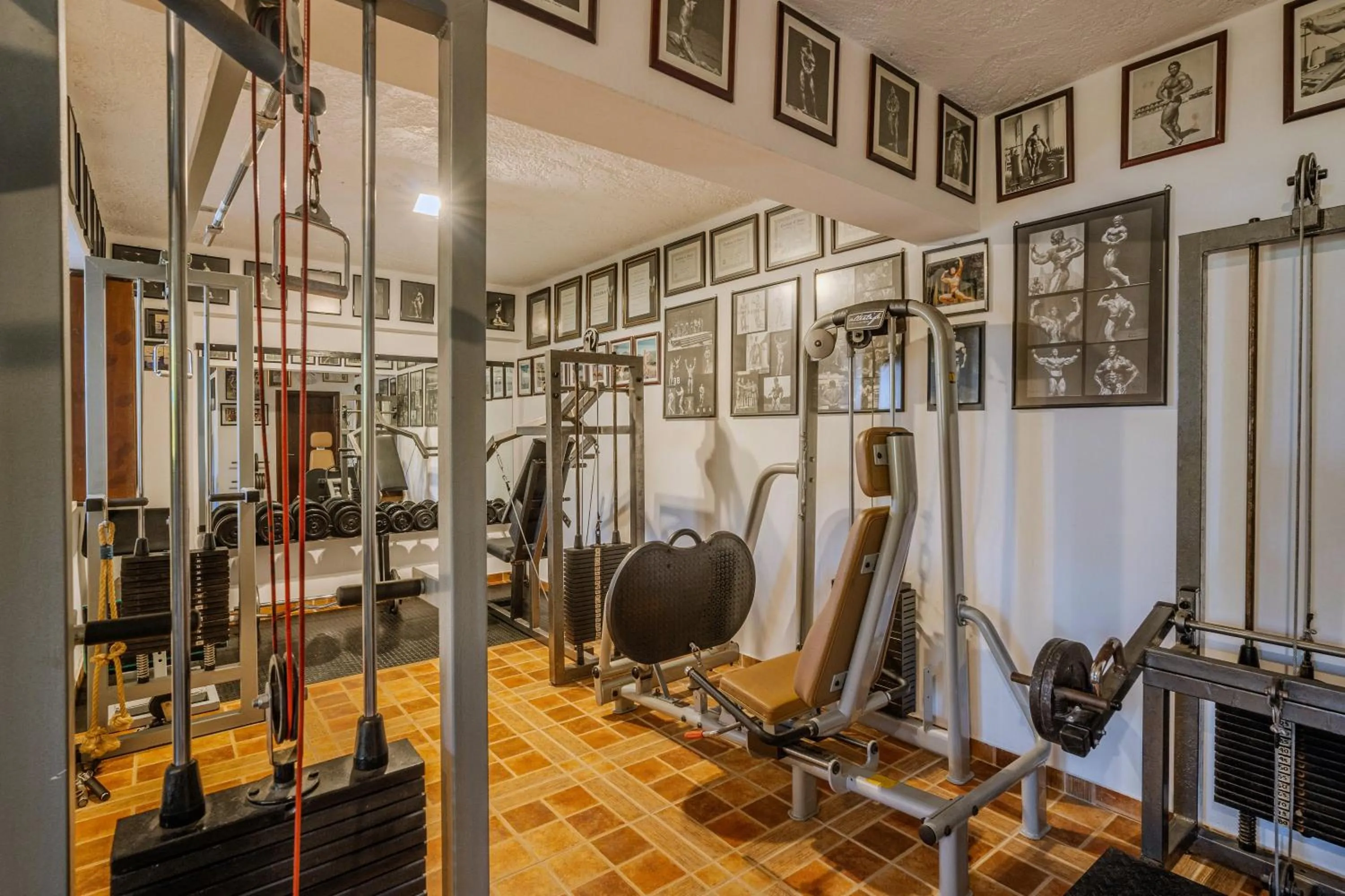 Fitness centre/facilities in Terra Minoika Boutique Resort