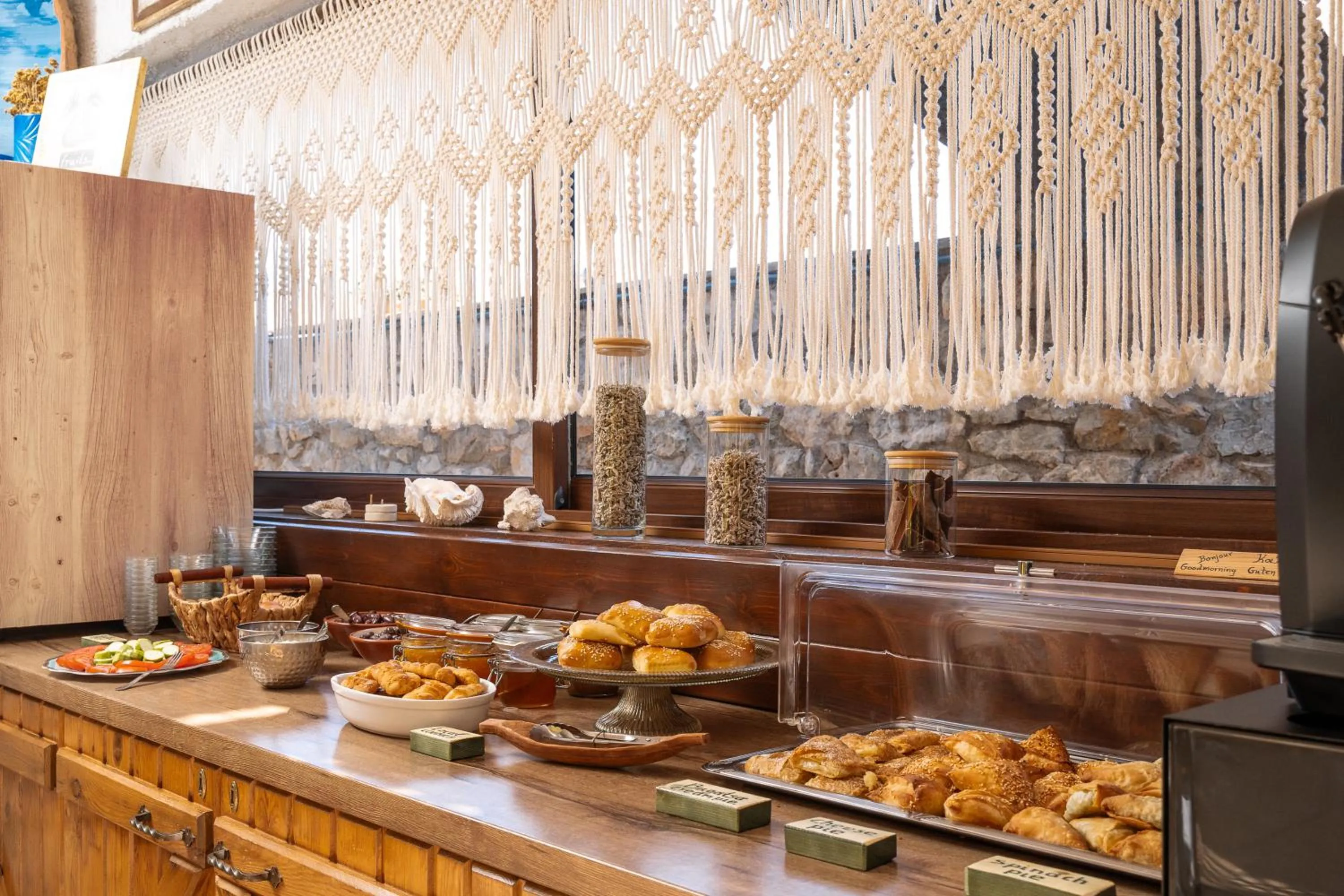 Breakfast in Terra Minoika Boutique Resort