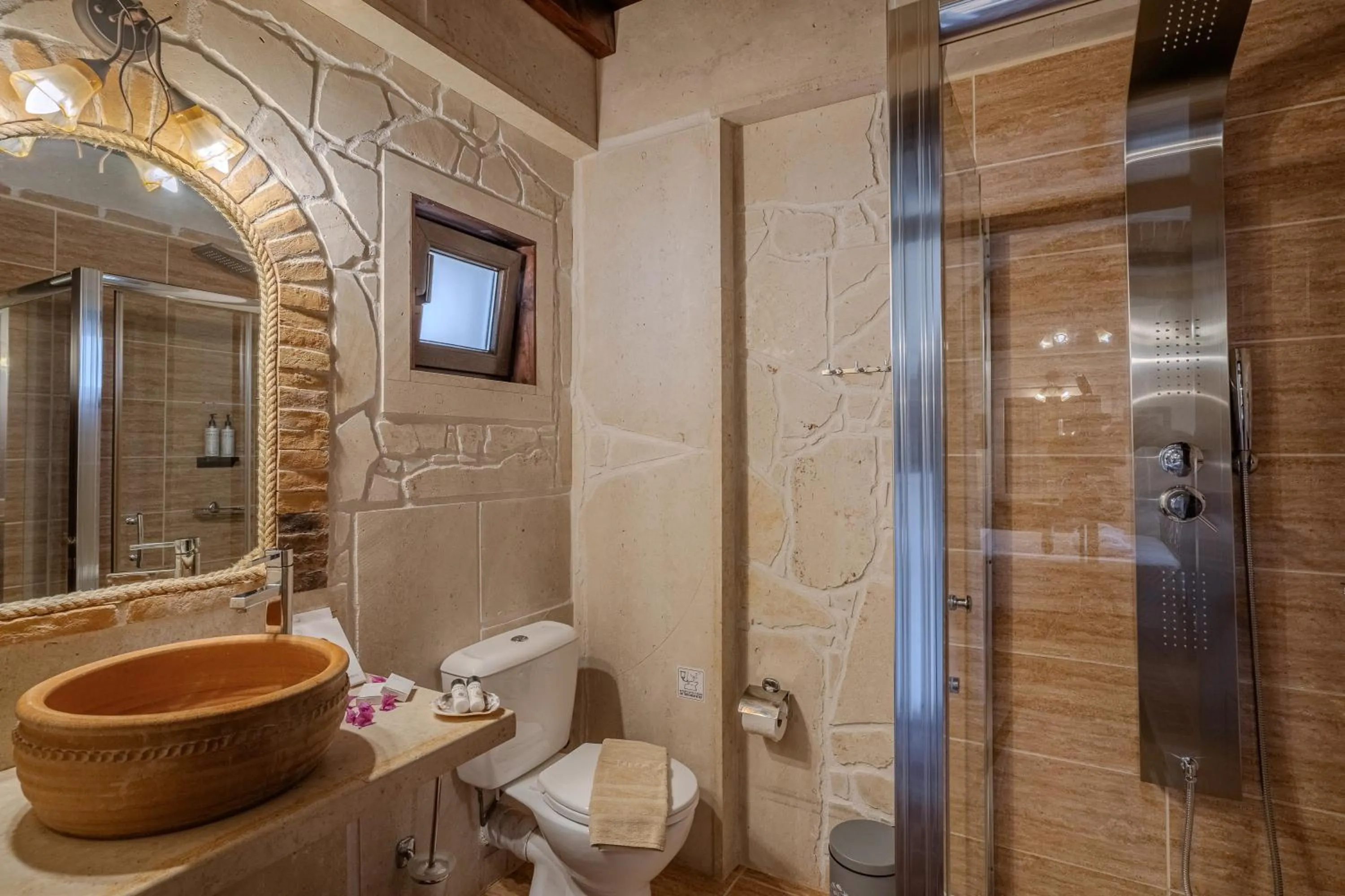 Bathroom in Terra Minoika Boutique Resort