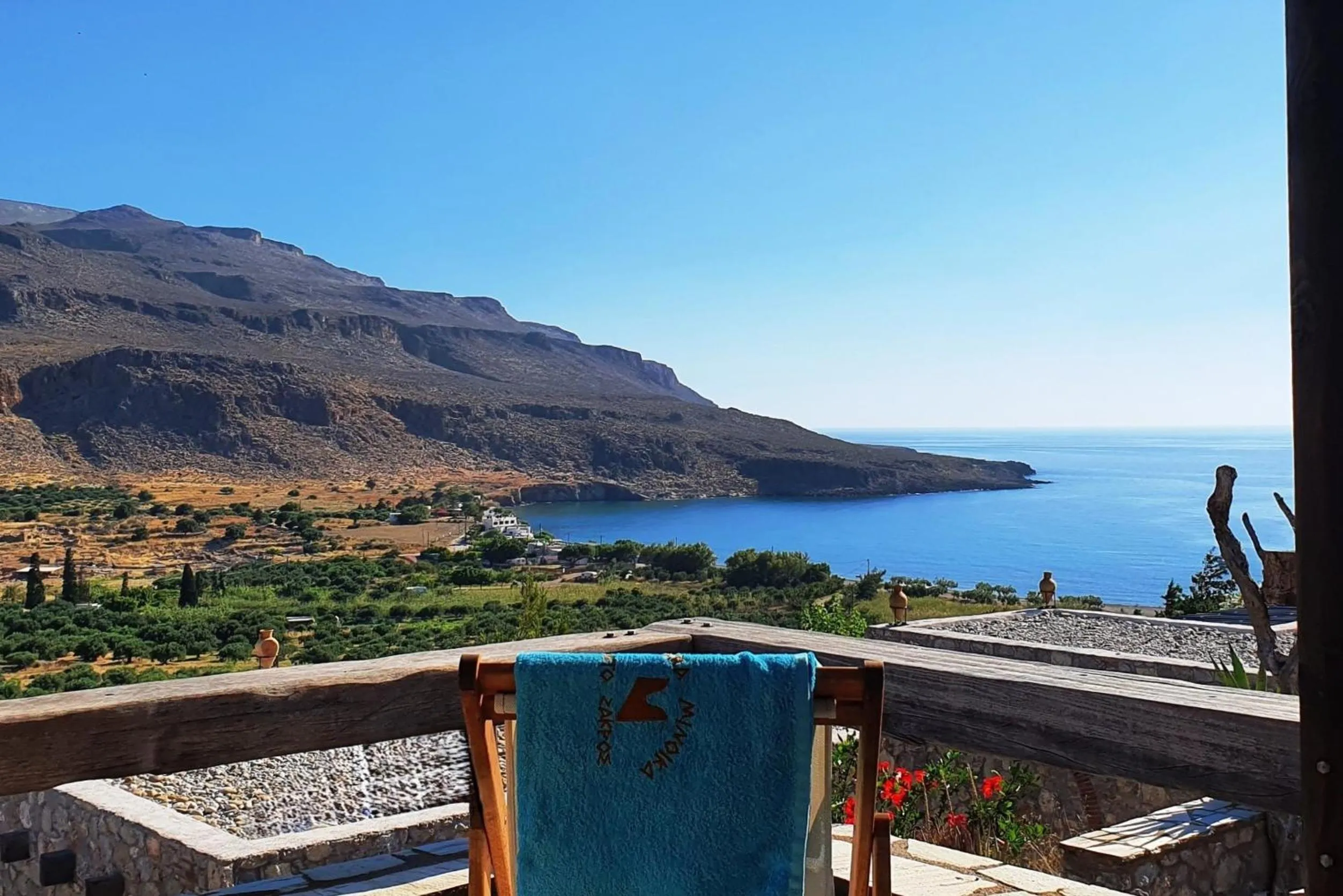 Sea view in Terra Minoika Boutique Resort