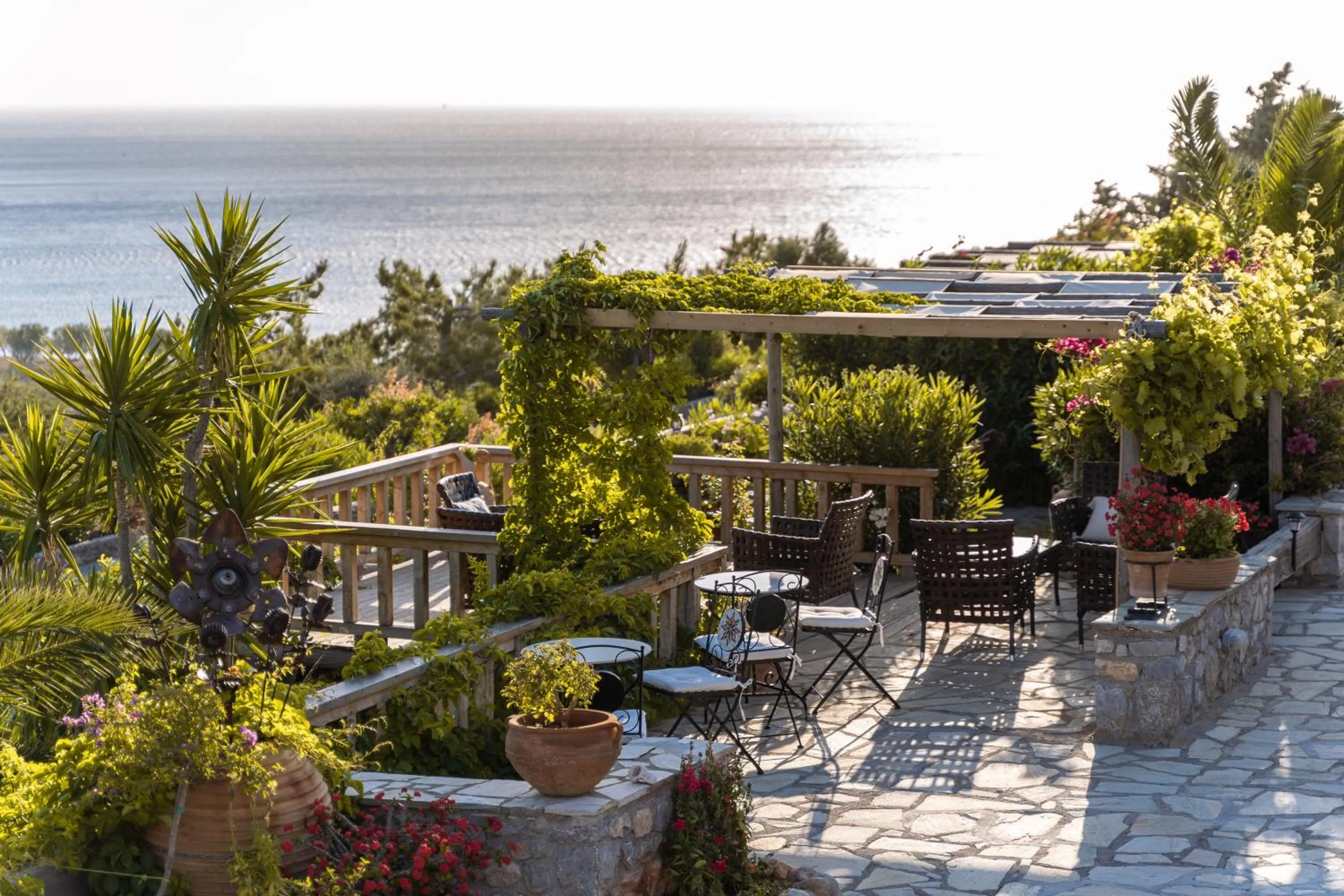 Sea view in Terra Minoika Boutique Resort