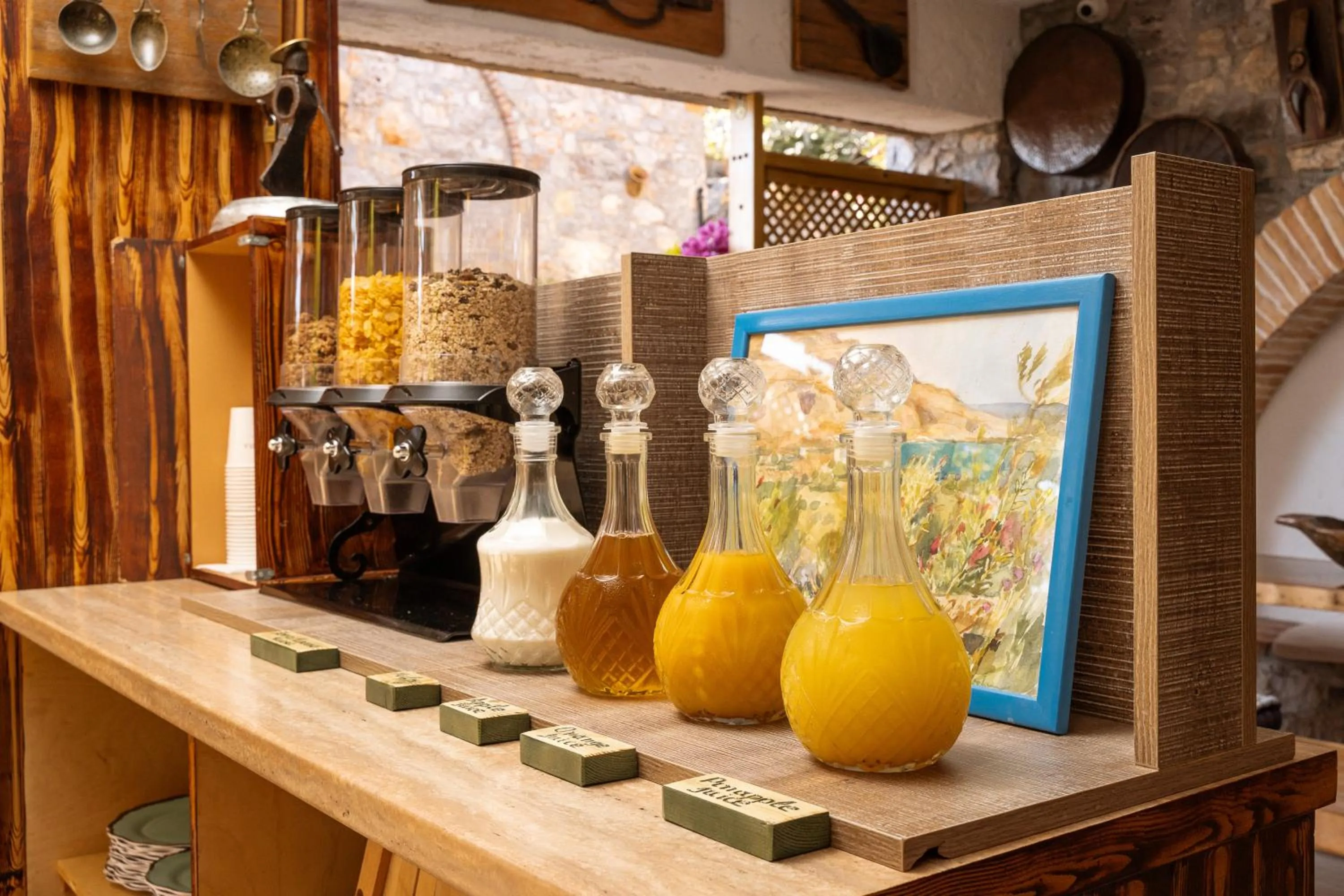 Breakfast in Terra Minoika Boutique Resort