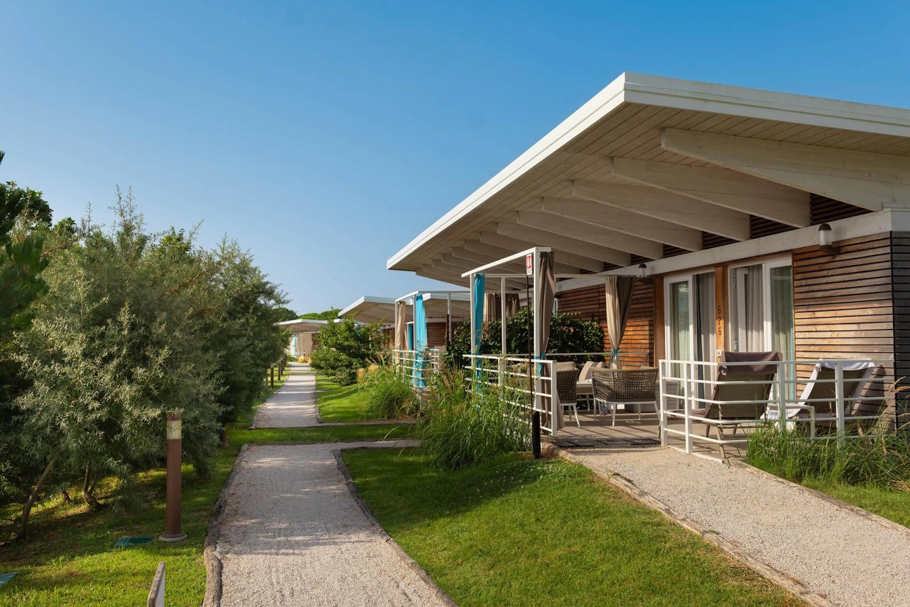 Patio in Lino delle Fate Eco Resort