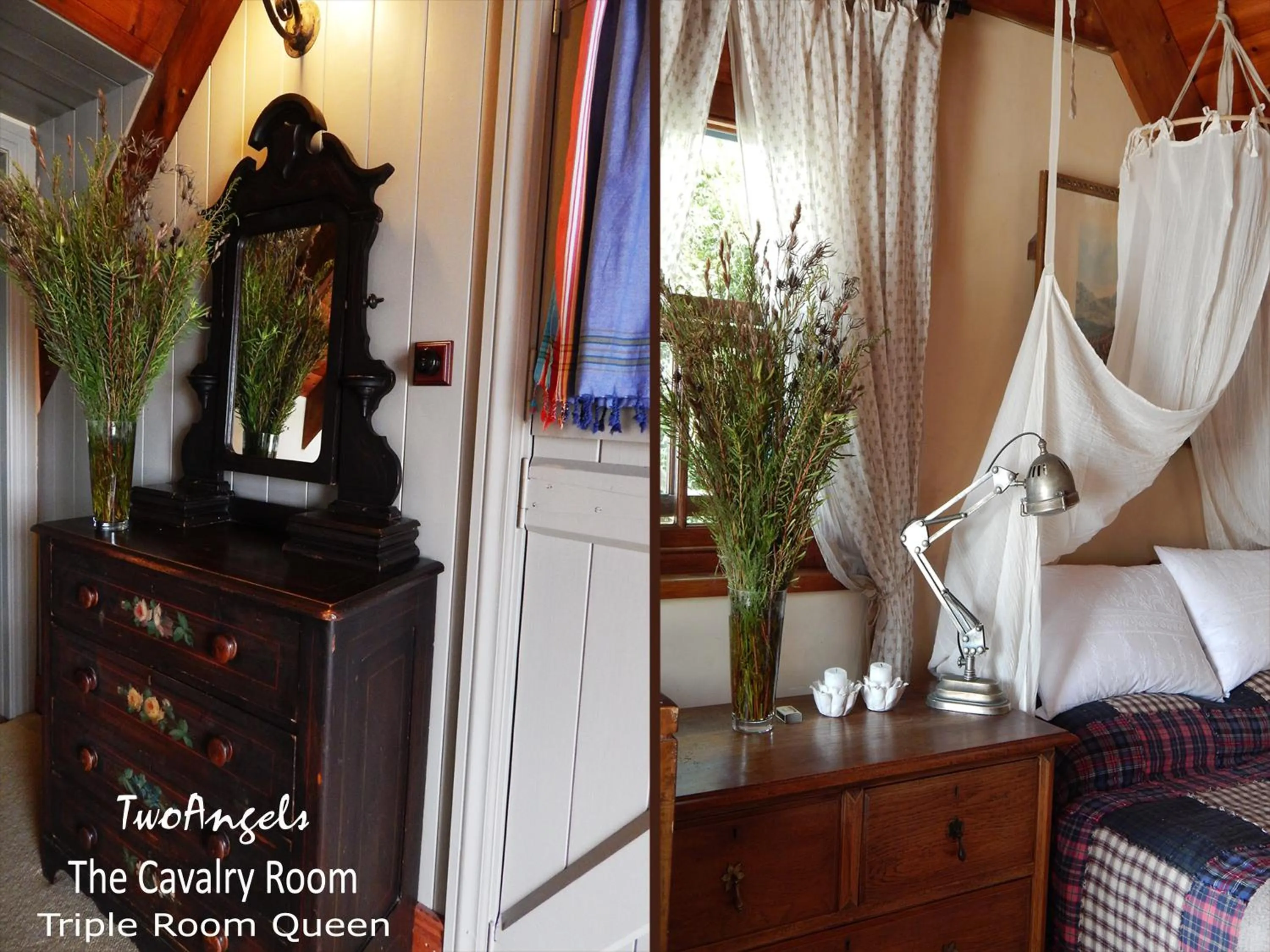 Decorative detail, Bed in TwoAngels