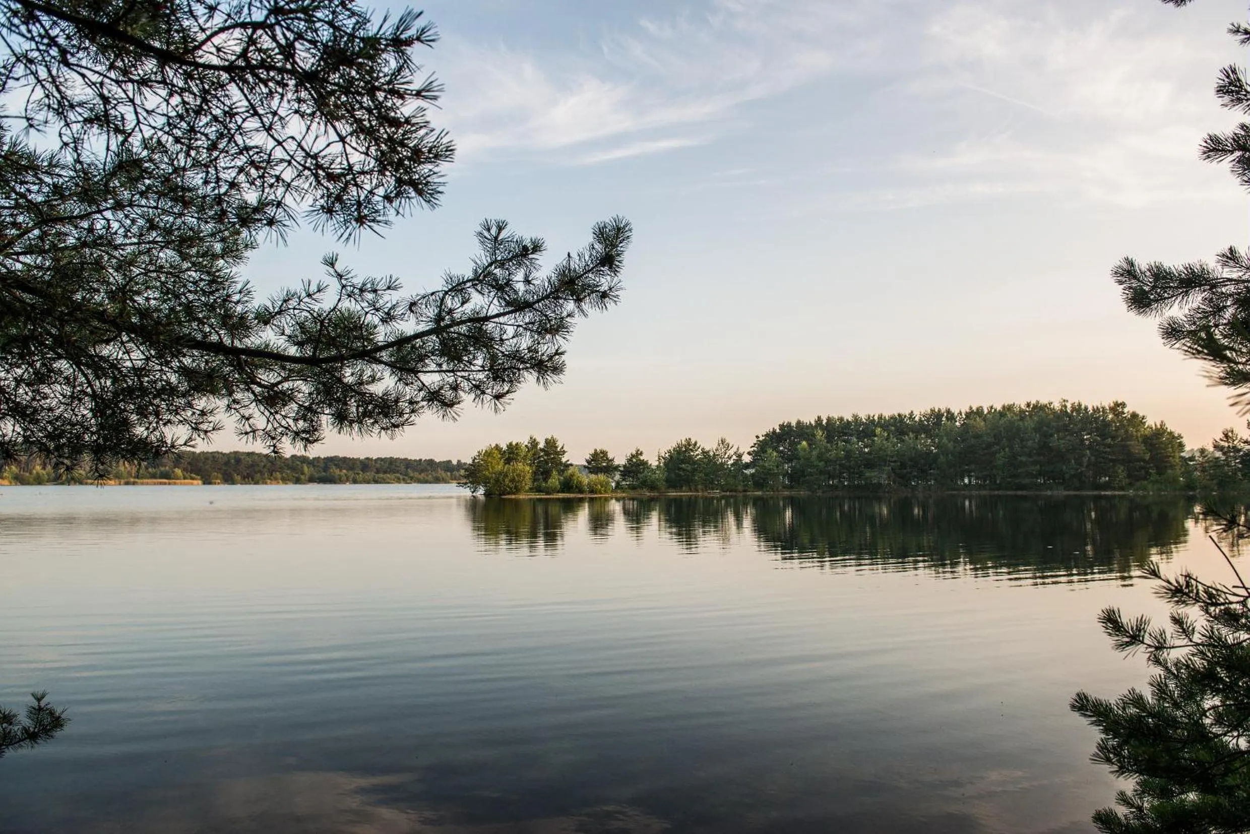 Natural landscape in Hotel Kempense Meren by Sunparks