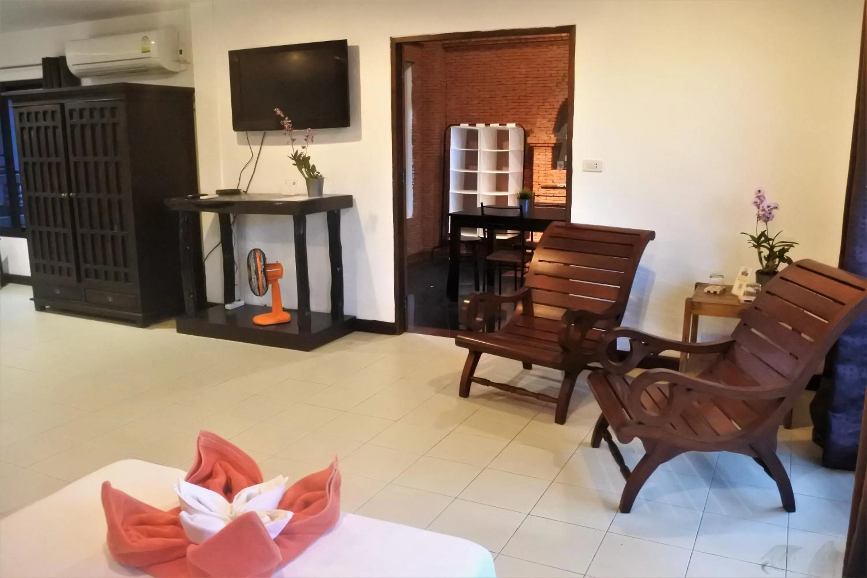 Seating area in Hi Karon Beach