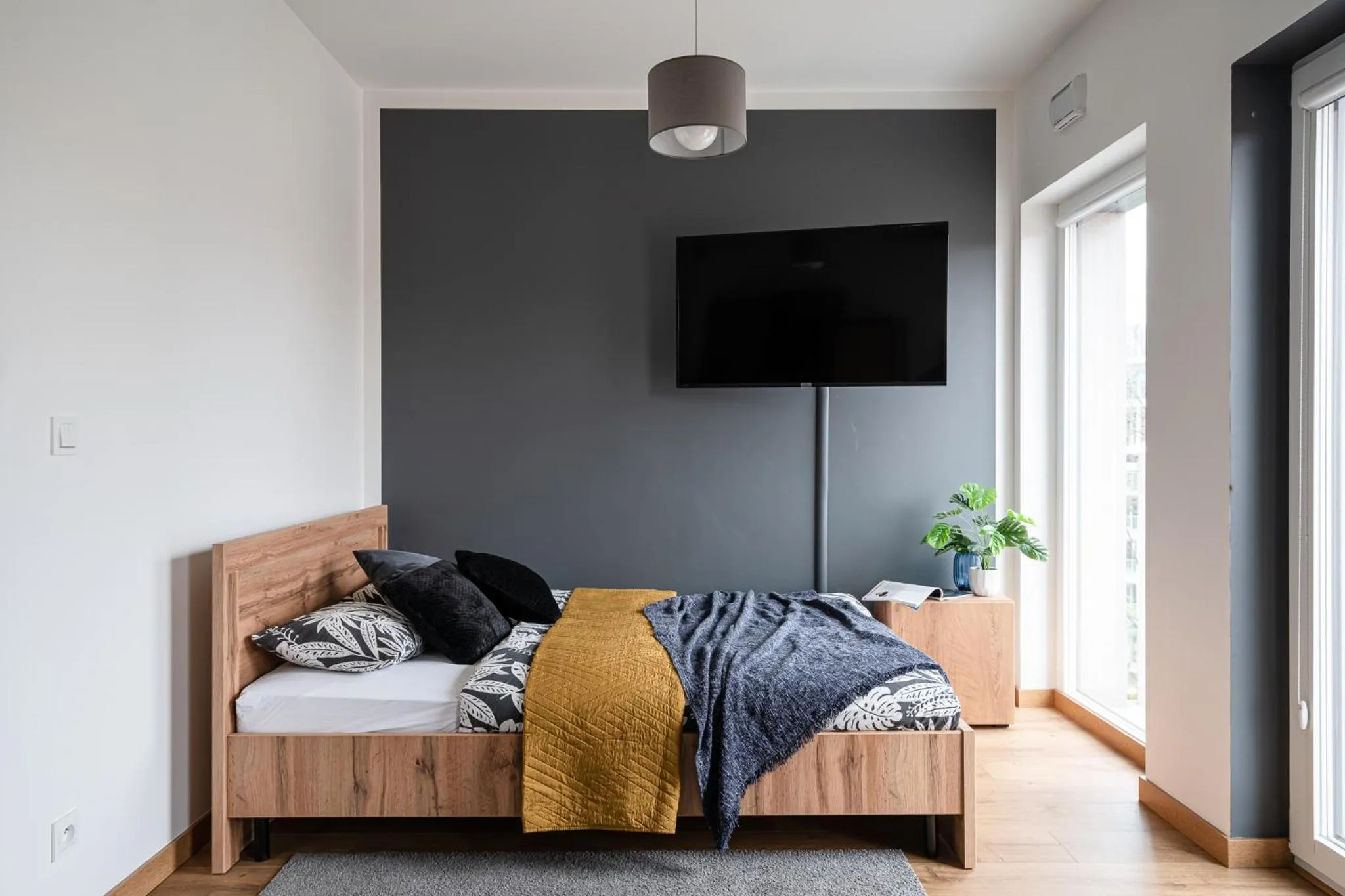 Bed in Absyntapart - Bulwar Staromiejski