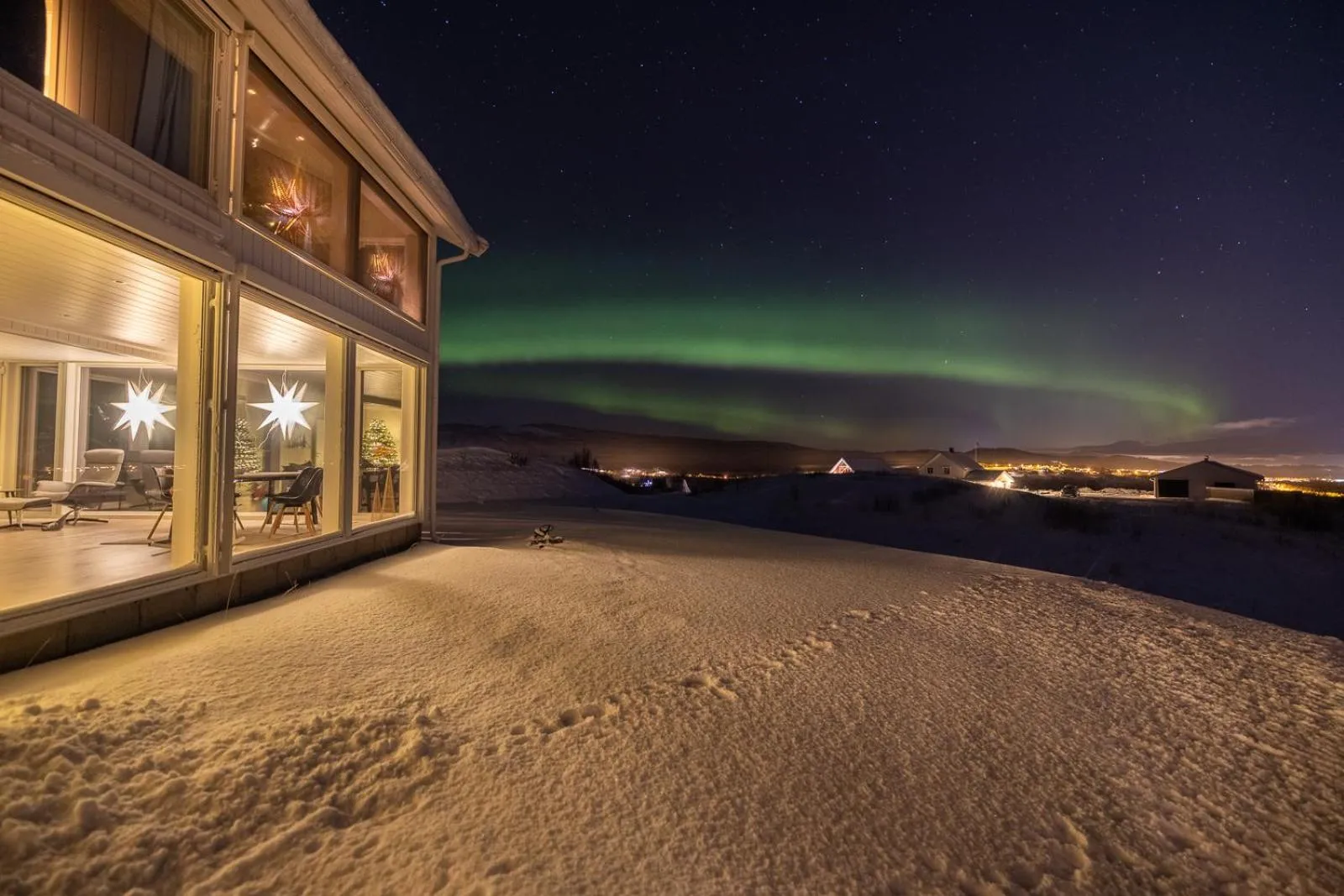 Property building in Aurora Borealis Observatory