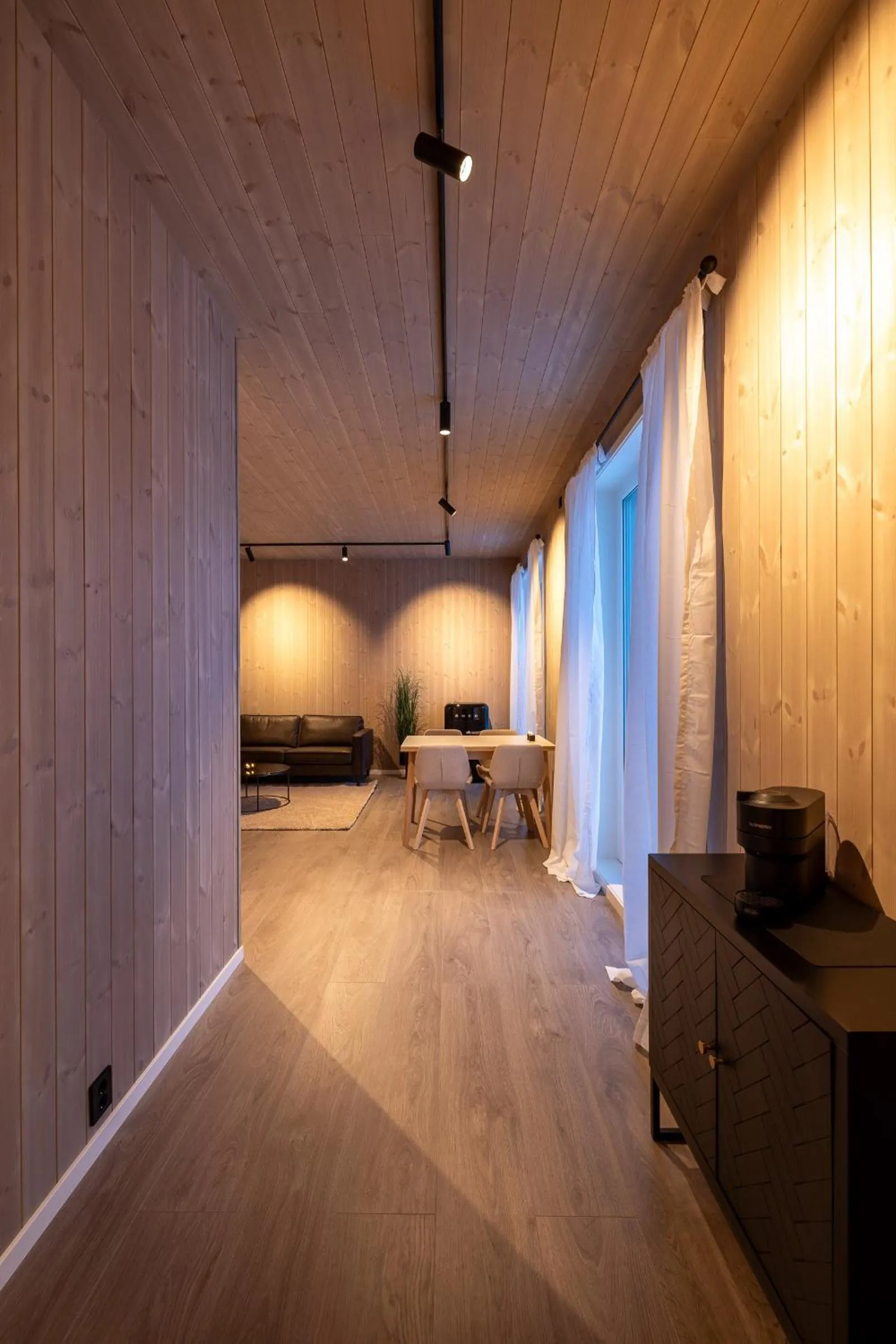 Living room in Aurora Borealis Observatory