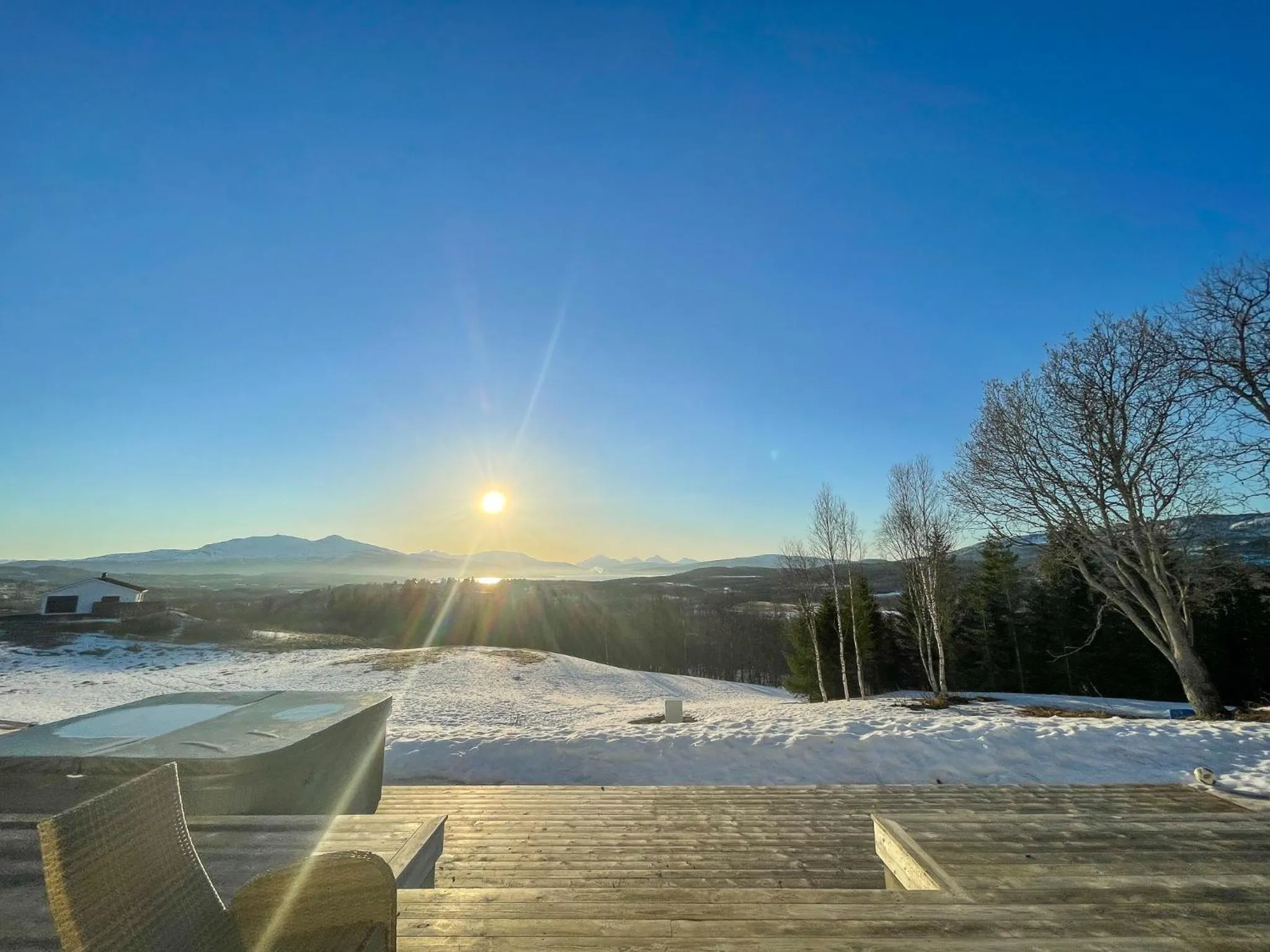 Winter in Aurora Borealis Observatory