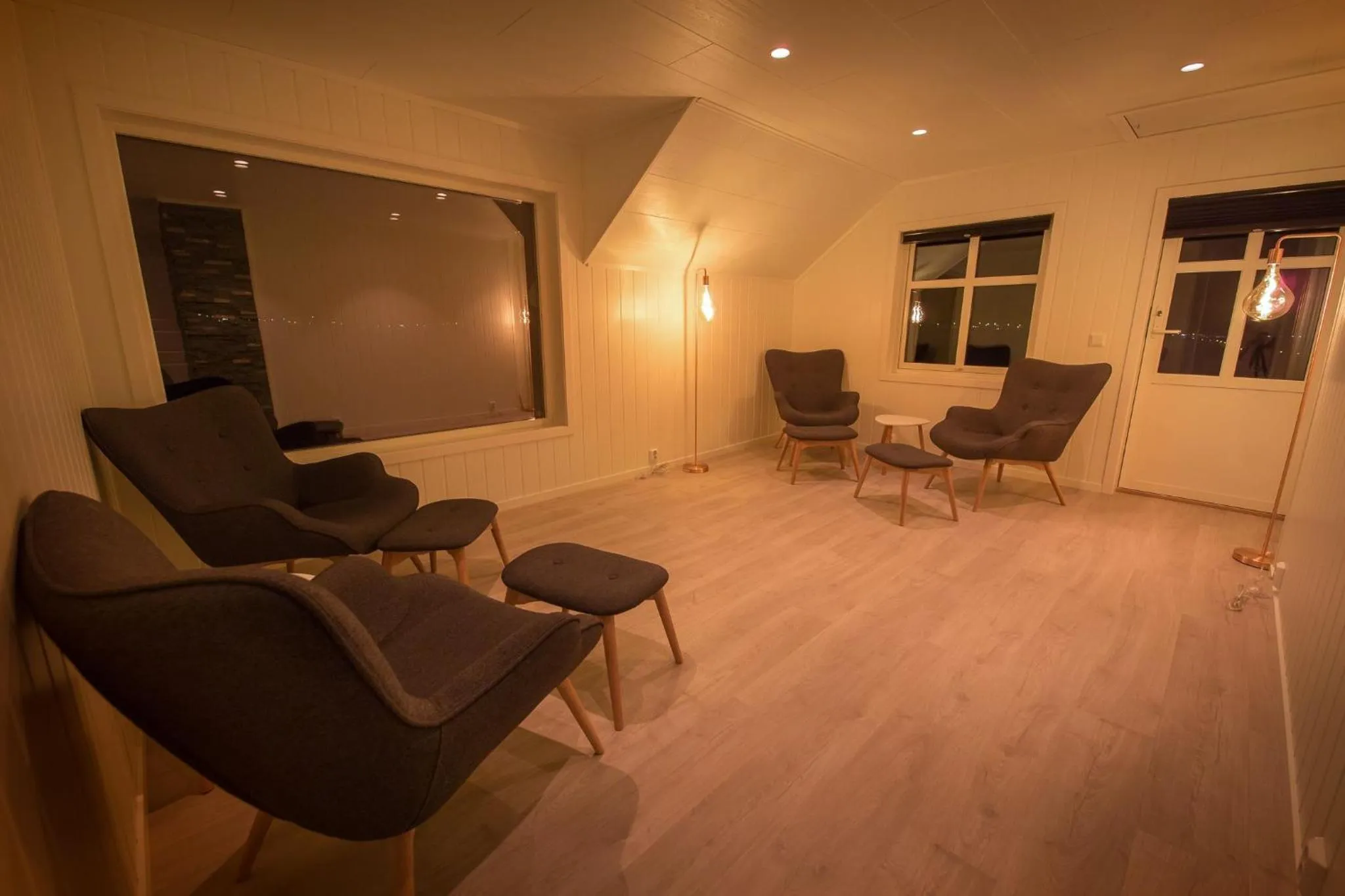 Living room in Aurora Borealis Observatory
