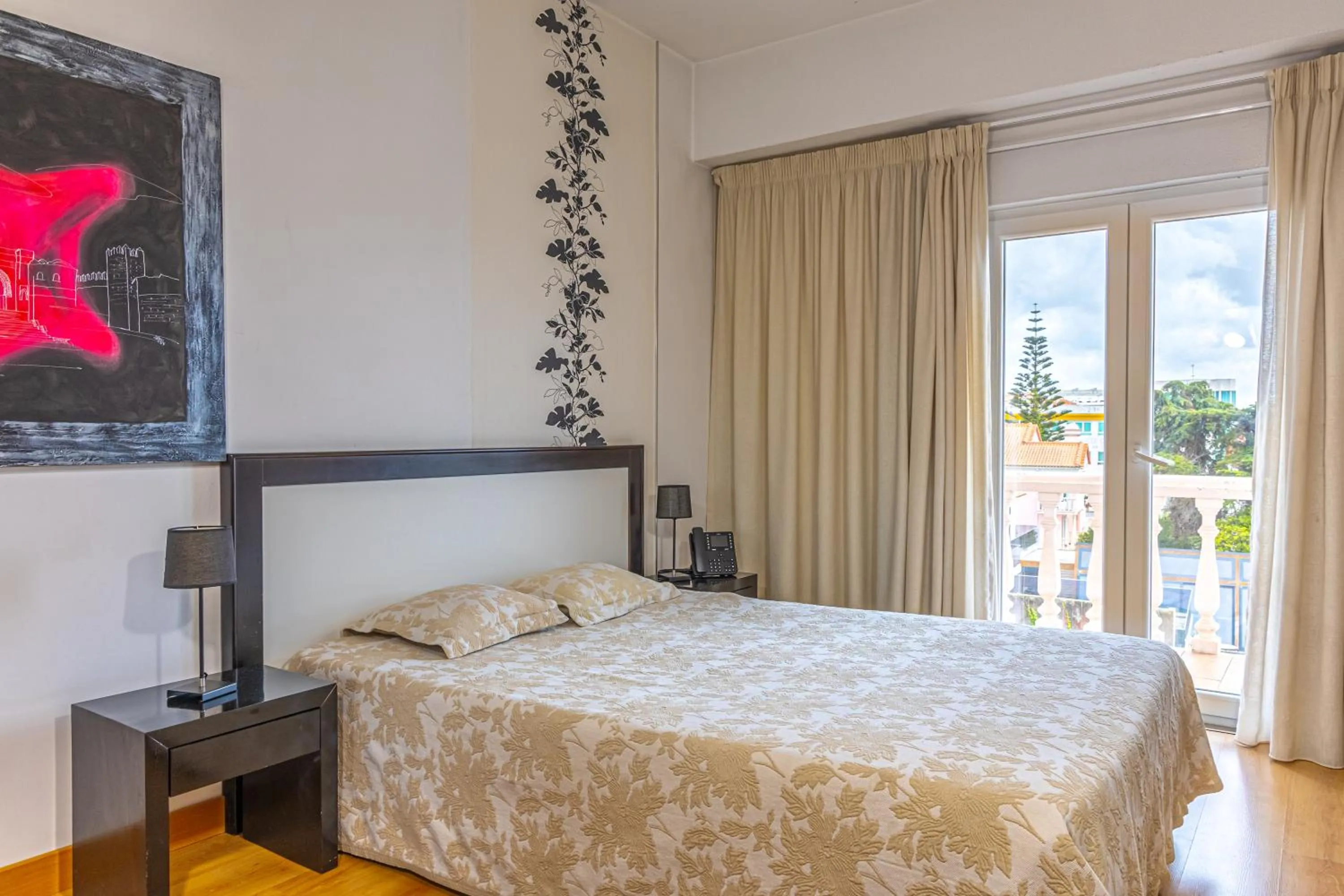 Bed in Hotel Caldas Internacional