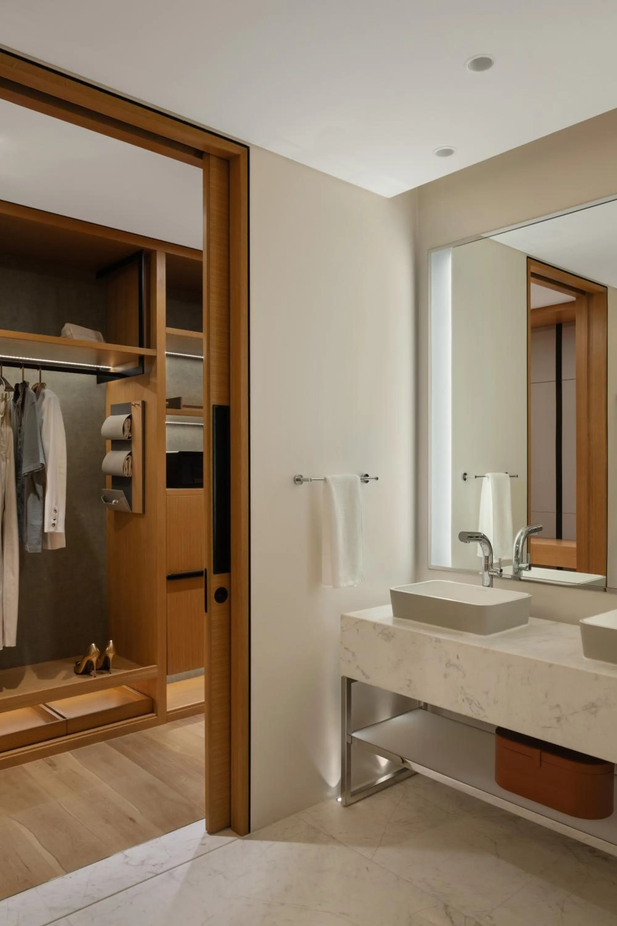 Bathroom in Delano Dubai at Bluewaters