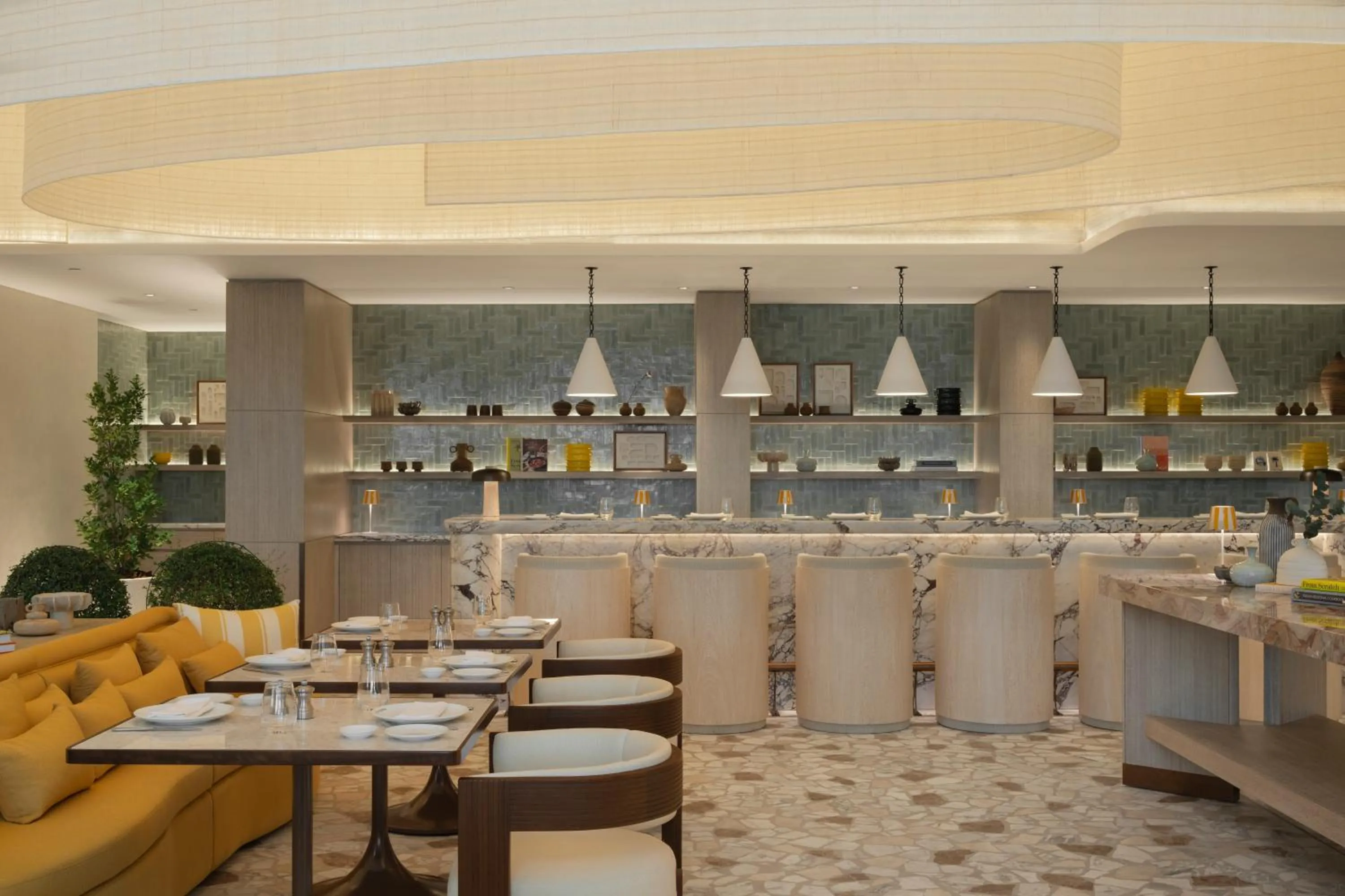 Restaurant/places to eat in Delano Dubai at Bluewaters