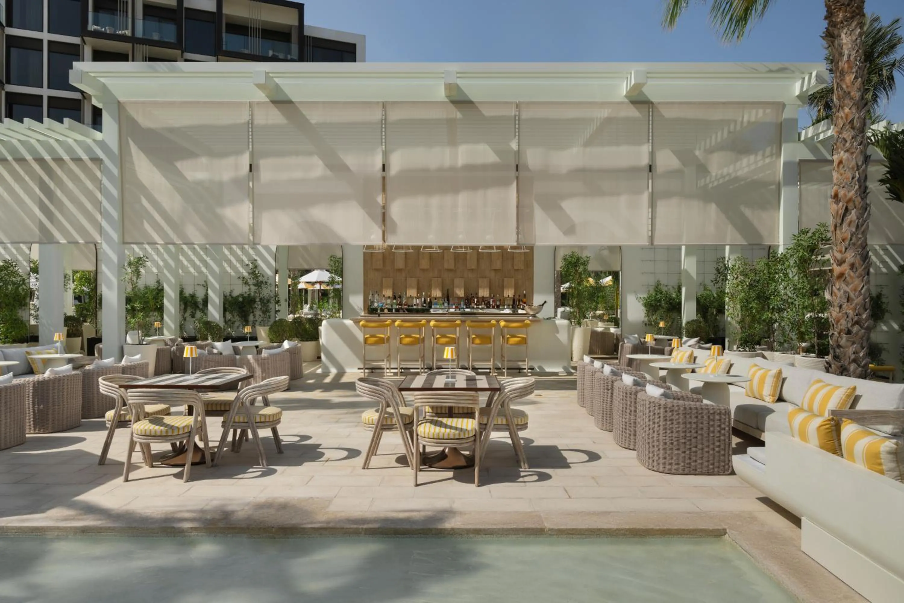 Property building in Delano Dubai at Bluewaters