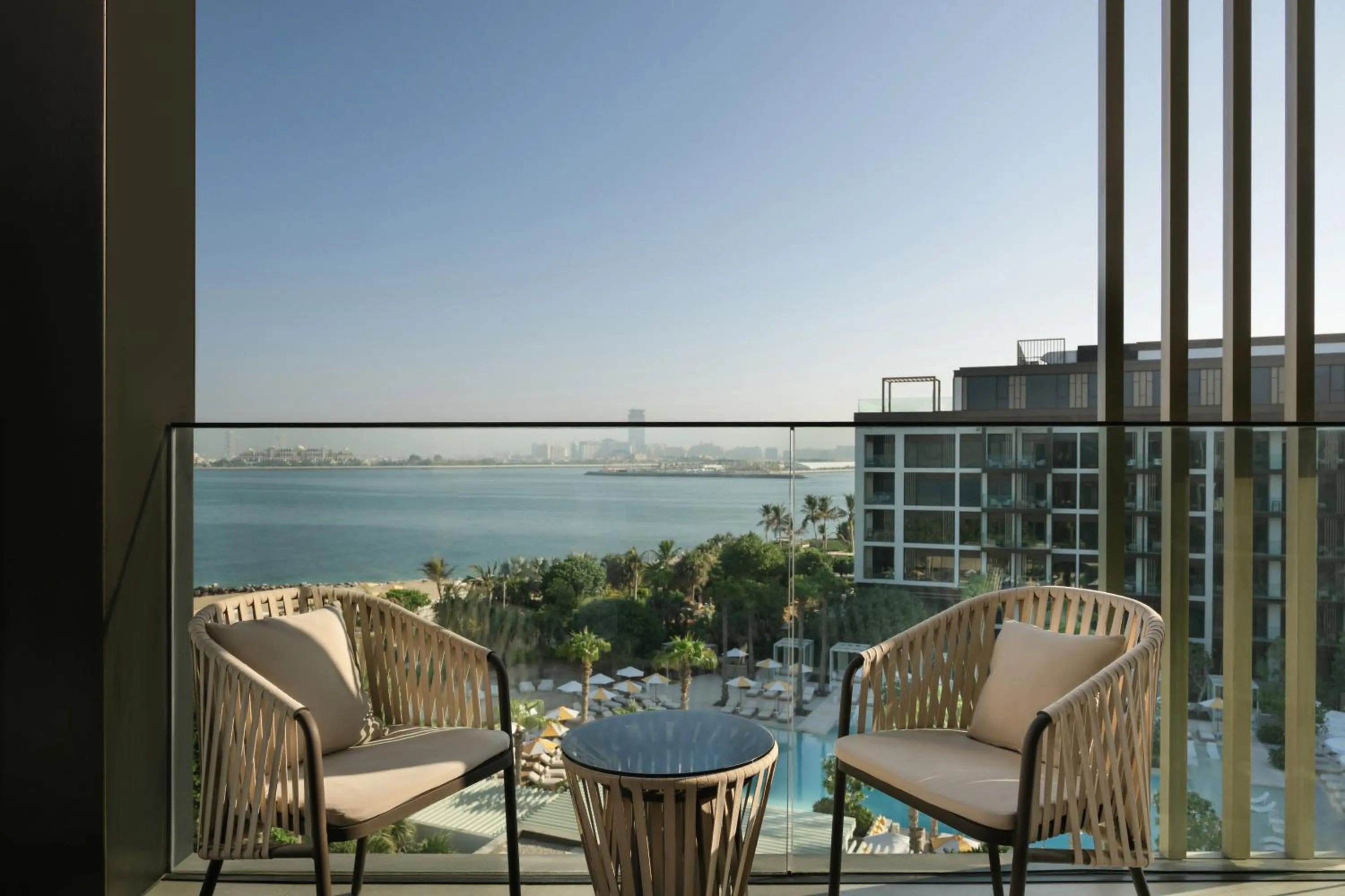 Balcony/Terrace in Delano Dubai at Bluewaters
