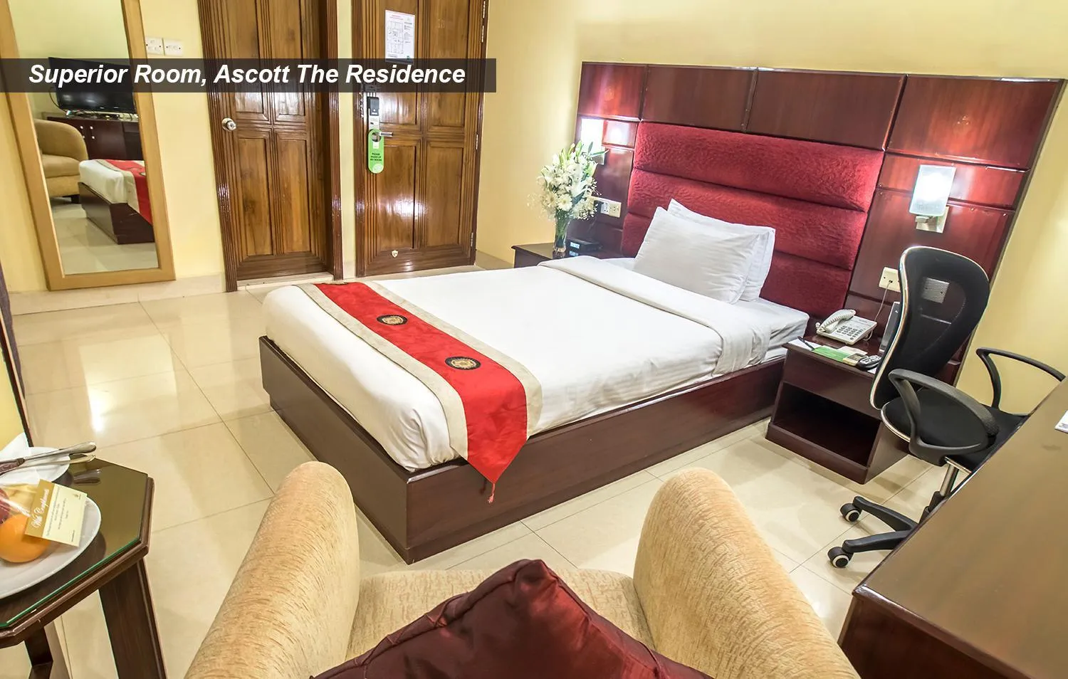 Bed in Ascott The Residence Dhaka