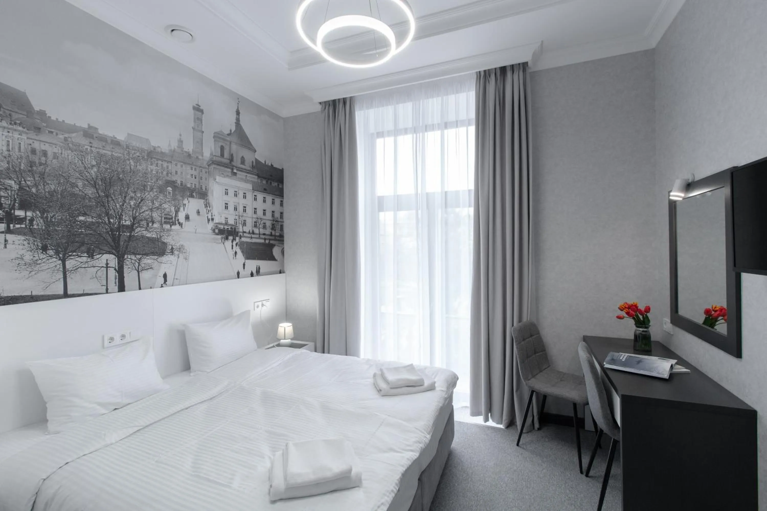 Photo of the whole room, Bed in Opera Passage Hotel & Apartments