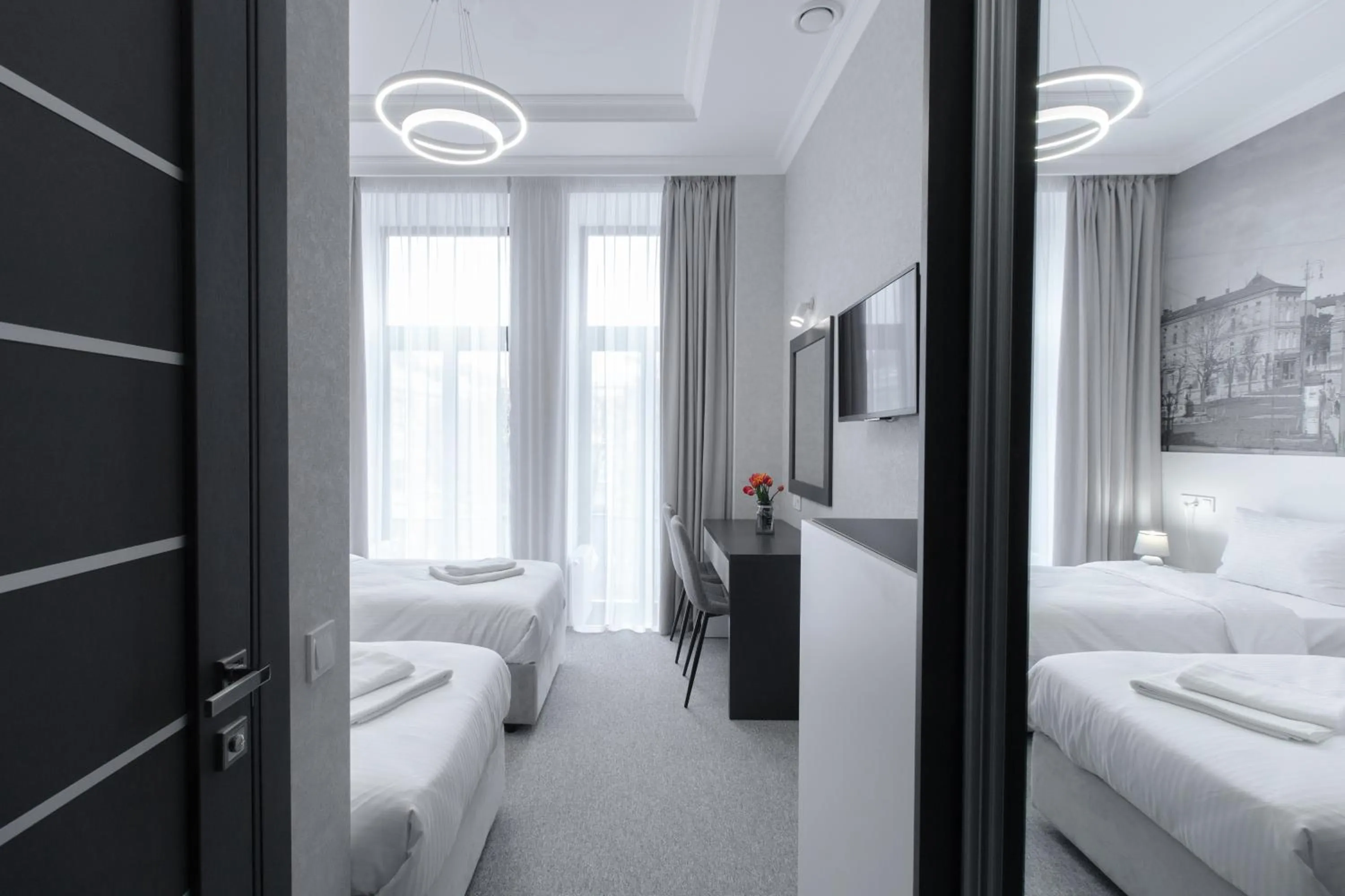 Photo of the whole room, Bed in Opera Passage Hotel & Apartments