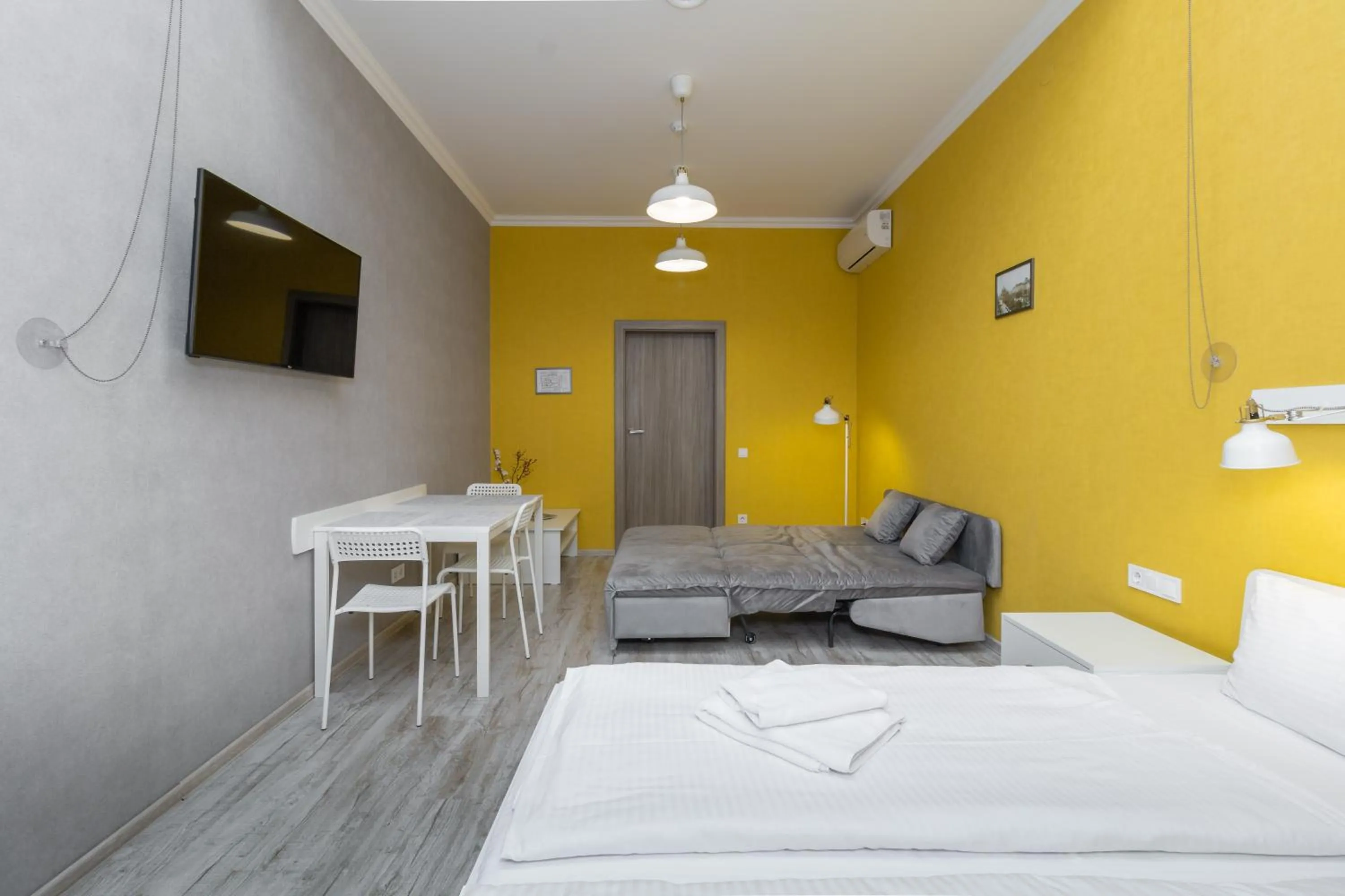 Photo of the whole room, Bed in Opera Passage Hotel & Apartments