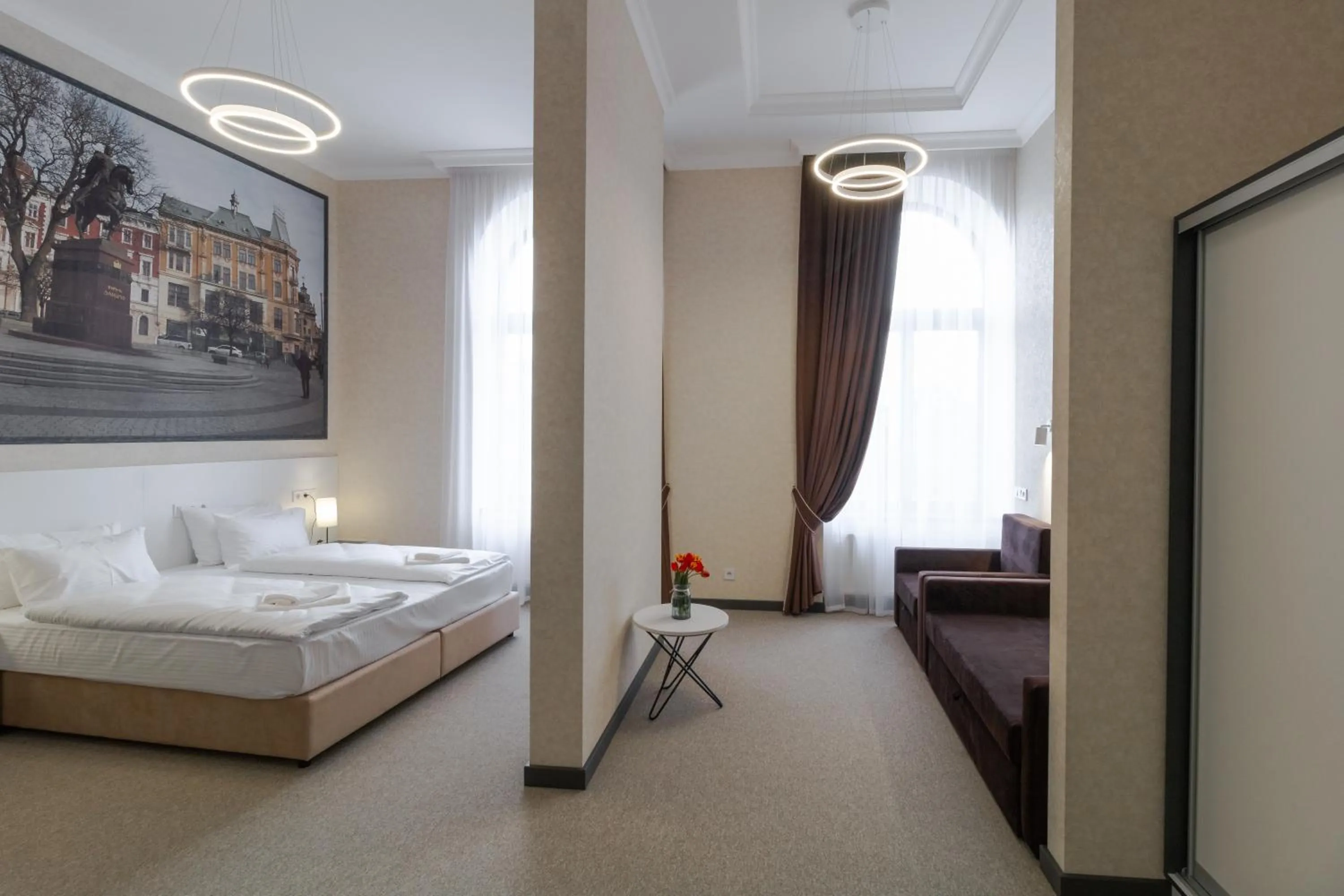 Photo of the whole room, Bed in Opera Passage Hotel & Apartments