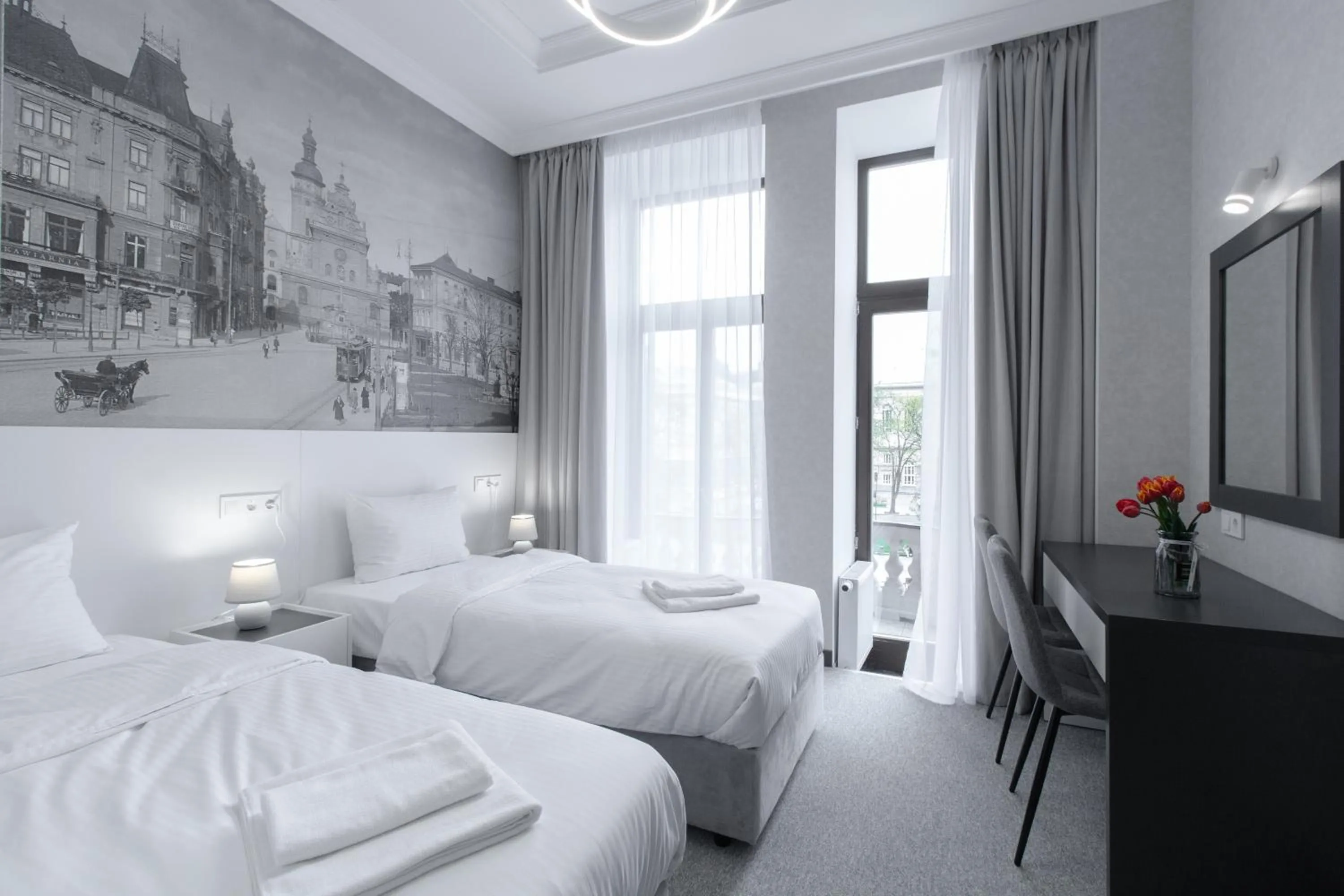 Photo of the whole room, Bed in Opera Passage Hotel & Apartments