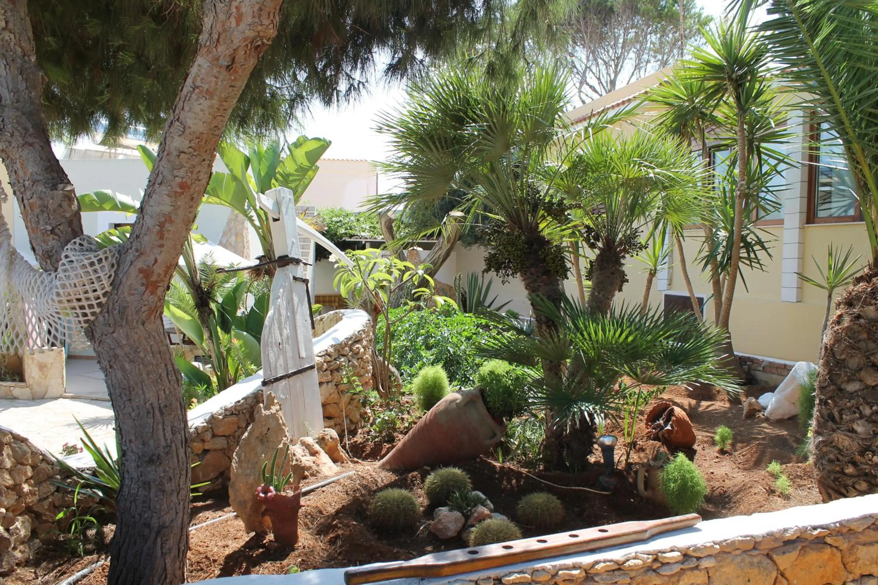 Garden in Luagos club Resort