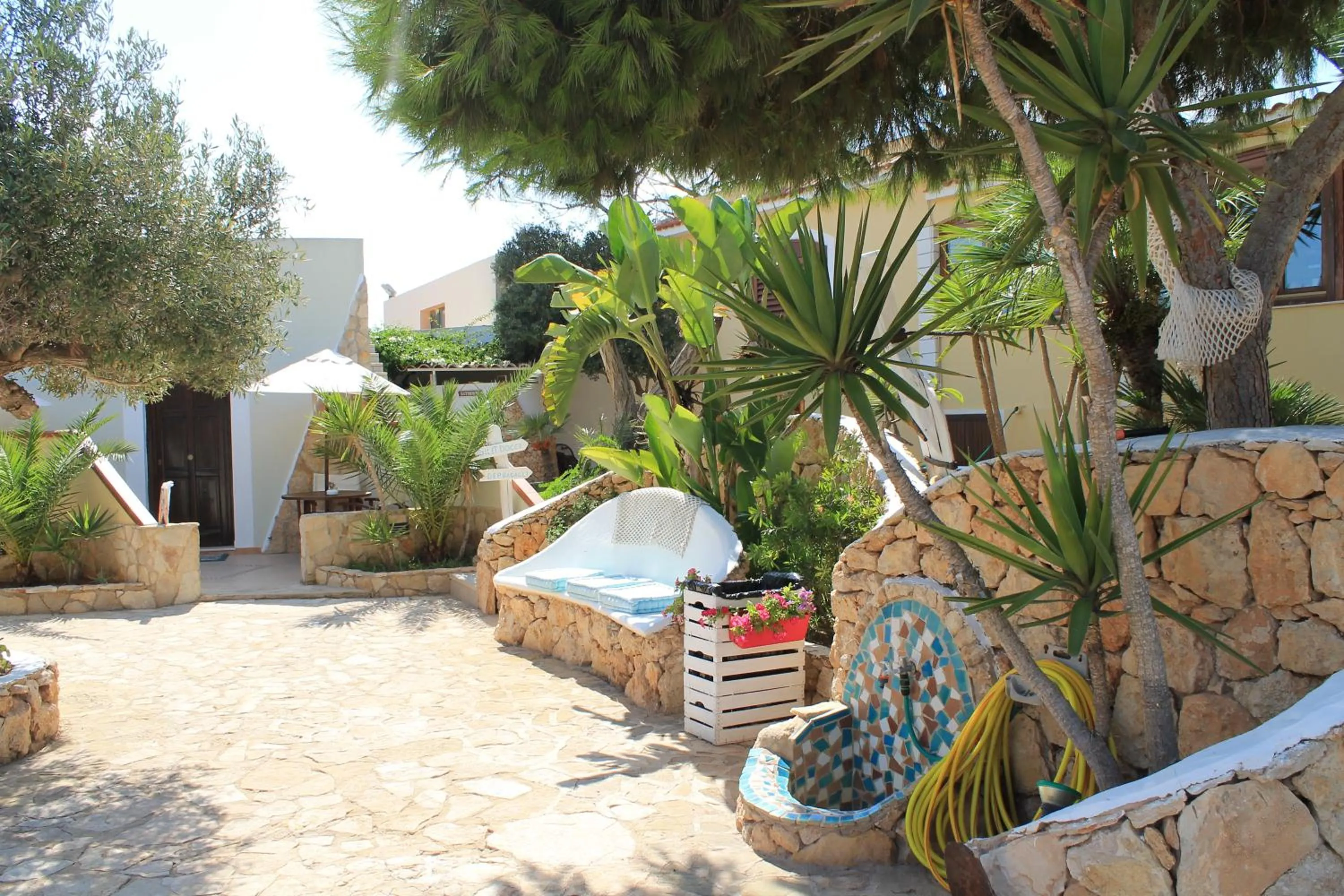 Garden in Luagos club Resort