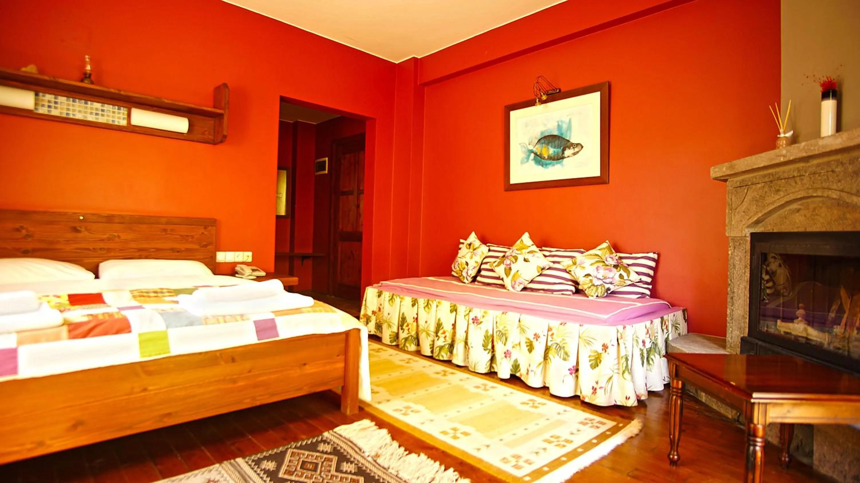 young children, Bed in Kisik Konagi