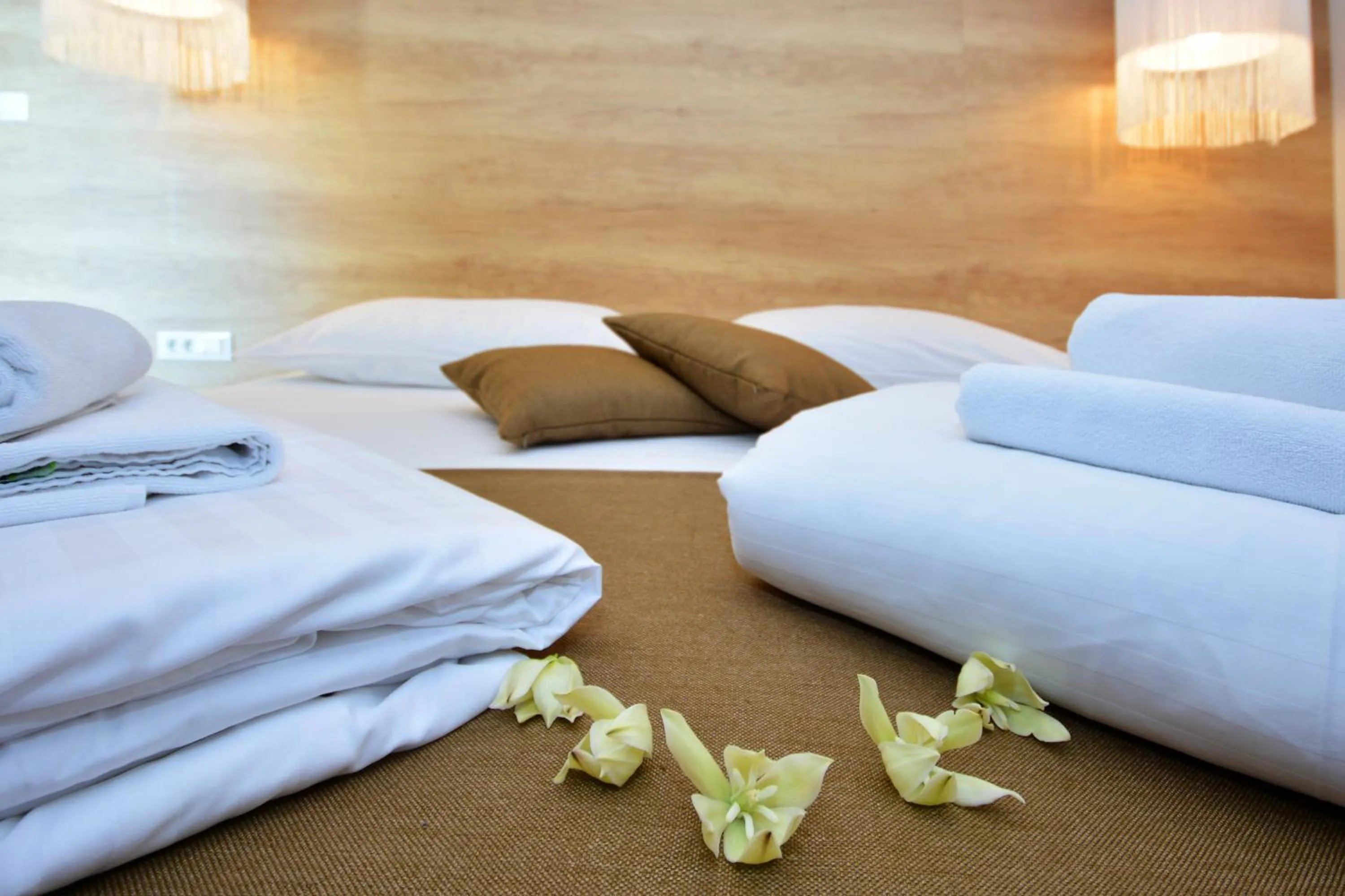 Decorative detail, Bed in Hotel Jona