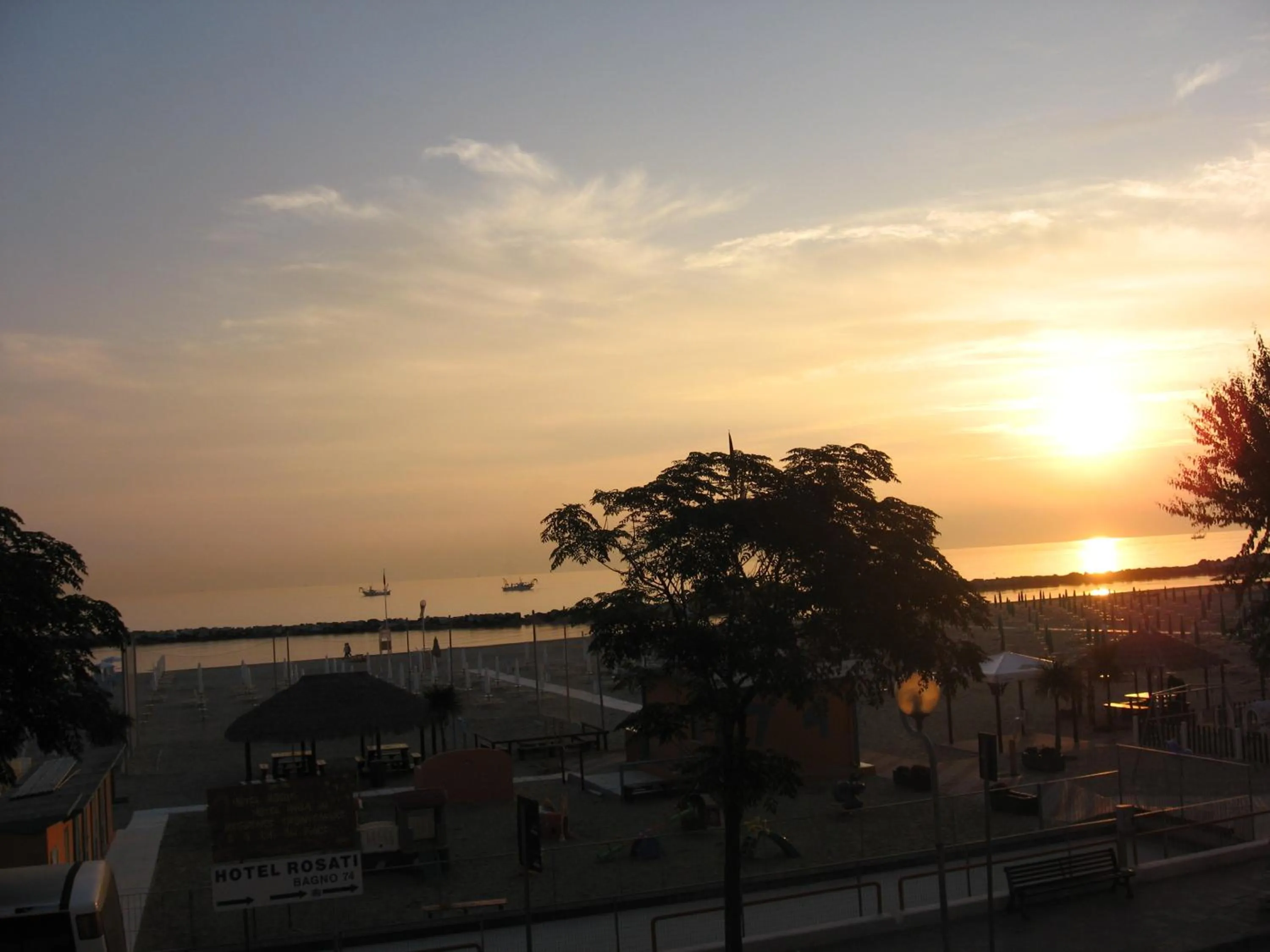 Sea view in Hotel Rosati