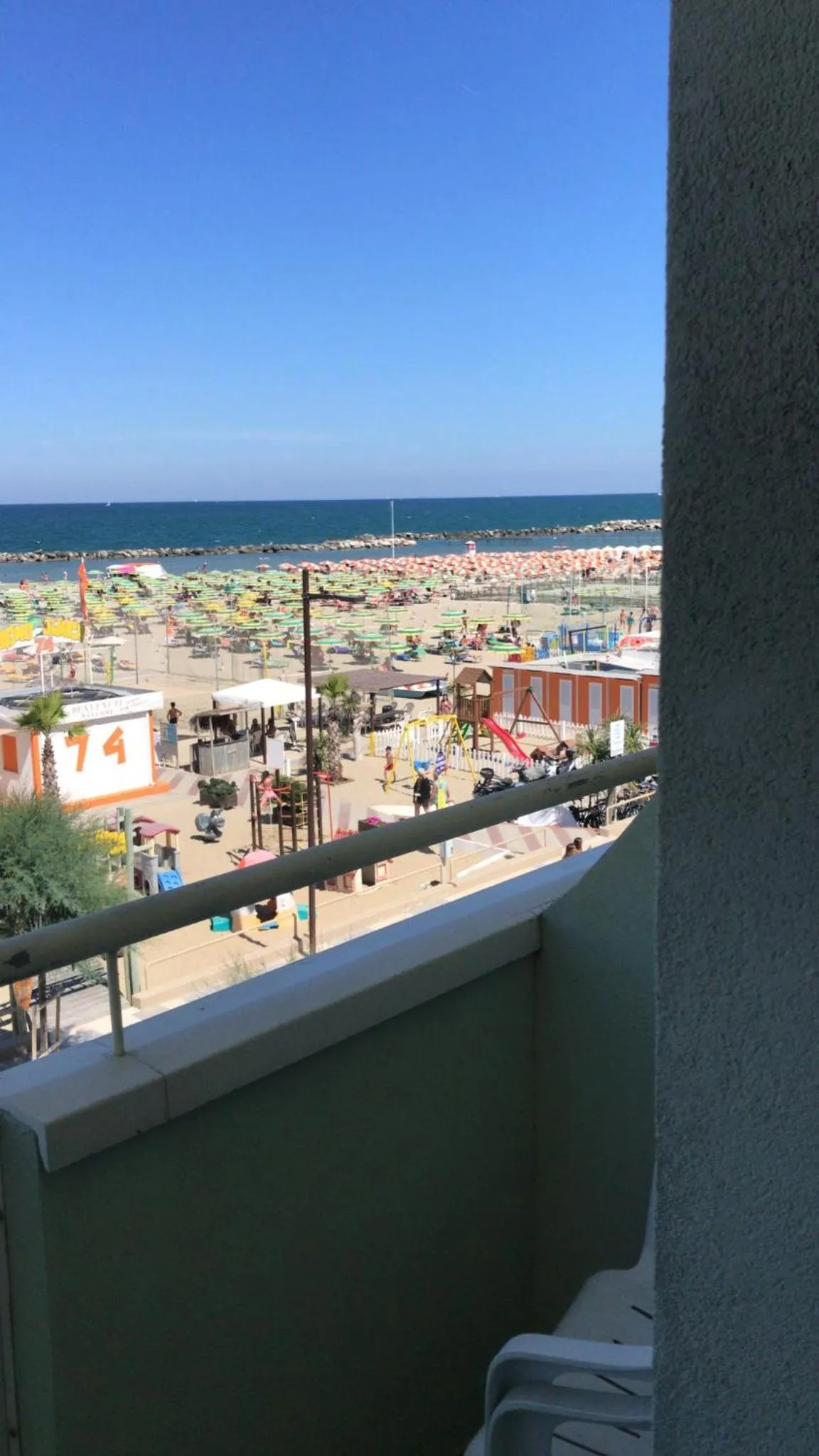 Balcony/Terrace in Hotel Rosati